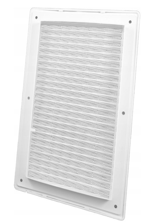 Louvre Vent White DL/90X240RW LUX With Fly Mesh