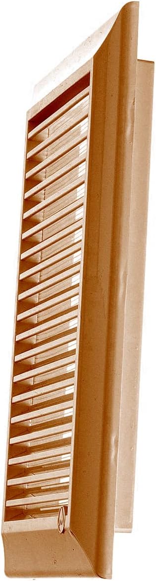 Louvre Vent Duo Smart 90/240 Brown 90mm x 240mm With Fly Mesh