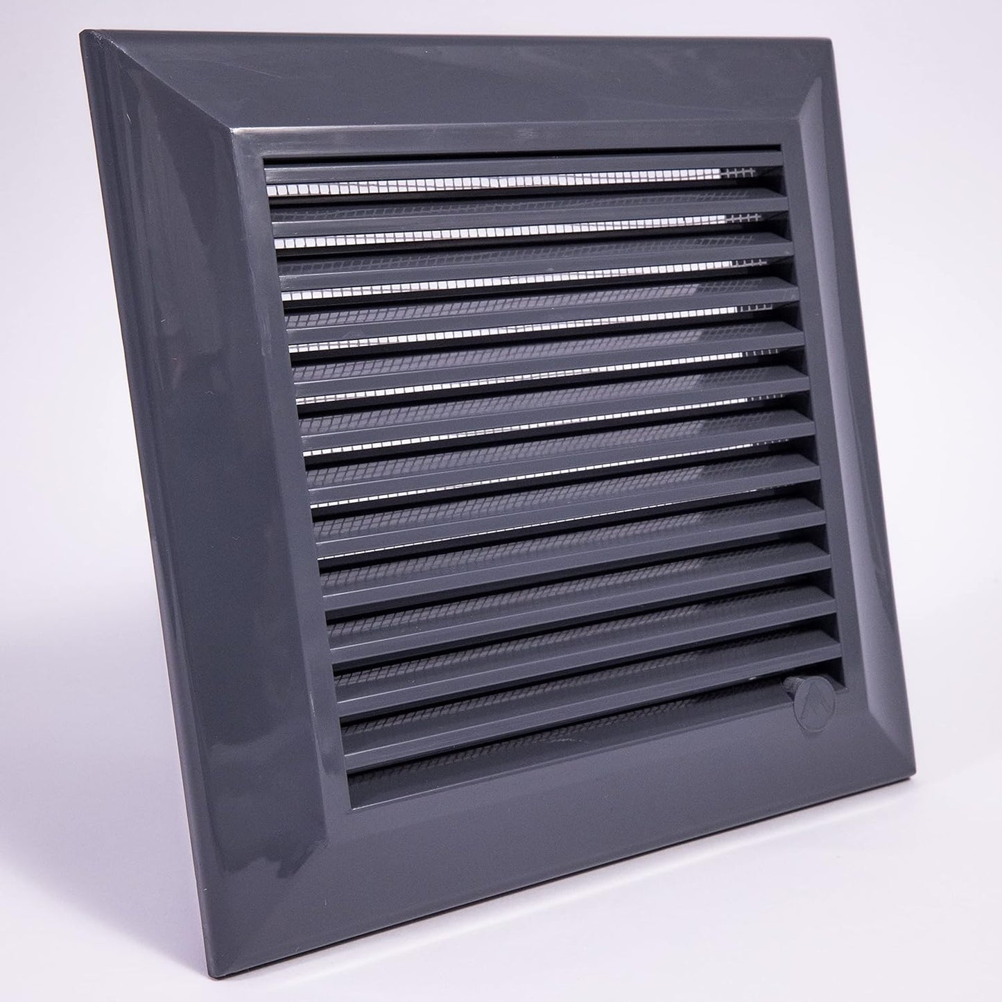 Louvre Vent Graphite Duo Smart 135G 135mm With Fly Mesh