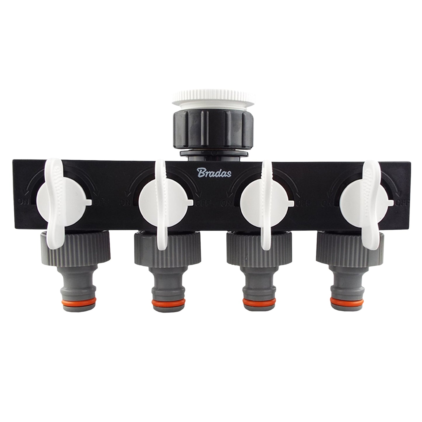 4-Way Splitter with Valves WL