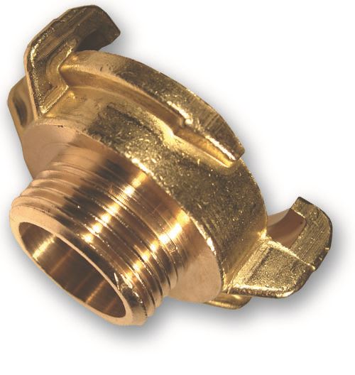 Pulsating Lawn Sprinkler with Metal Spike and Geka Type Outlet