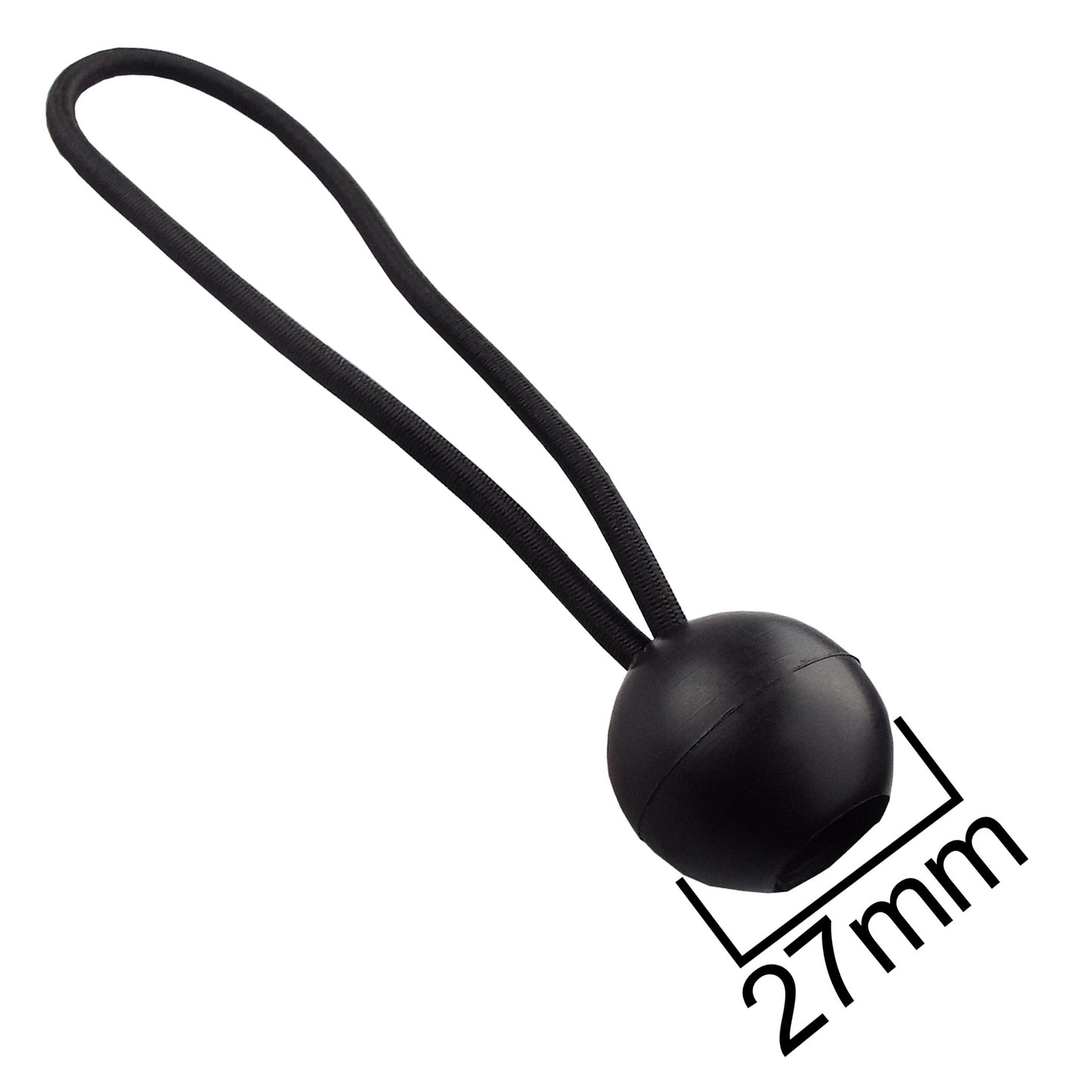Bungee Ball 6" Black