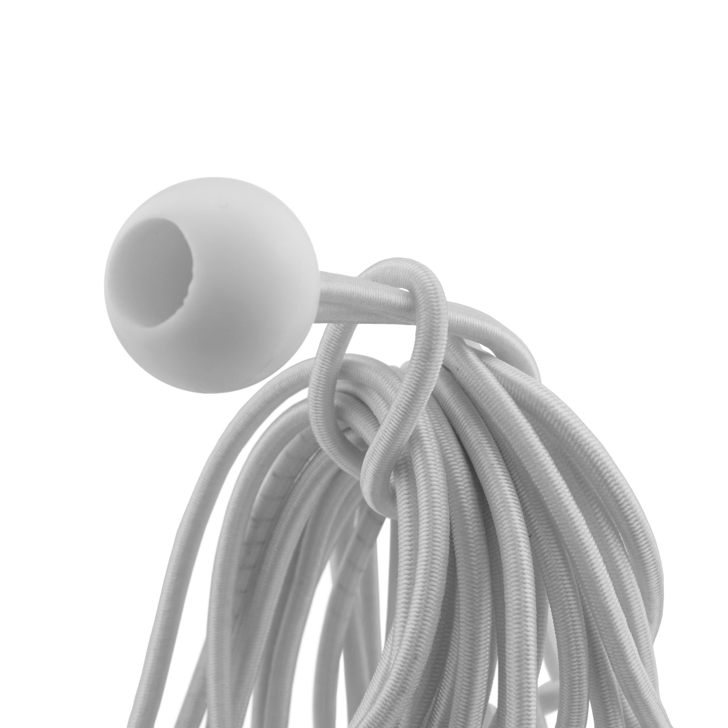 Bungee Ball 6" White