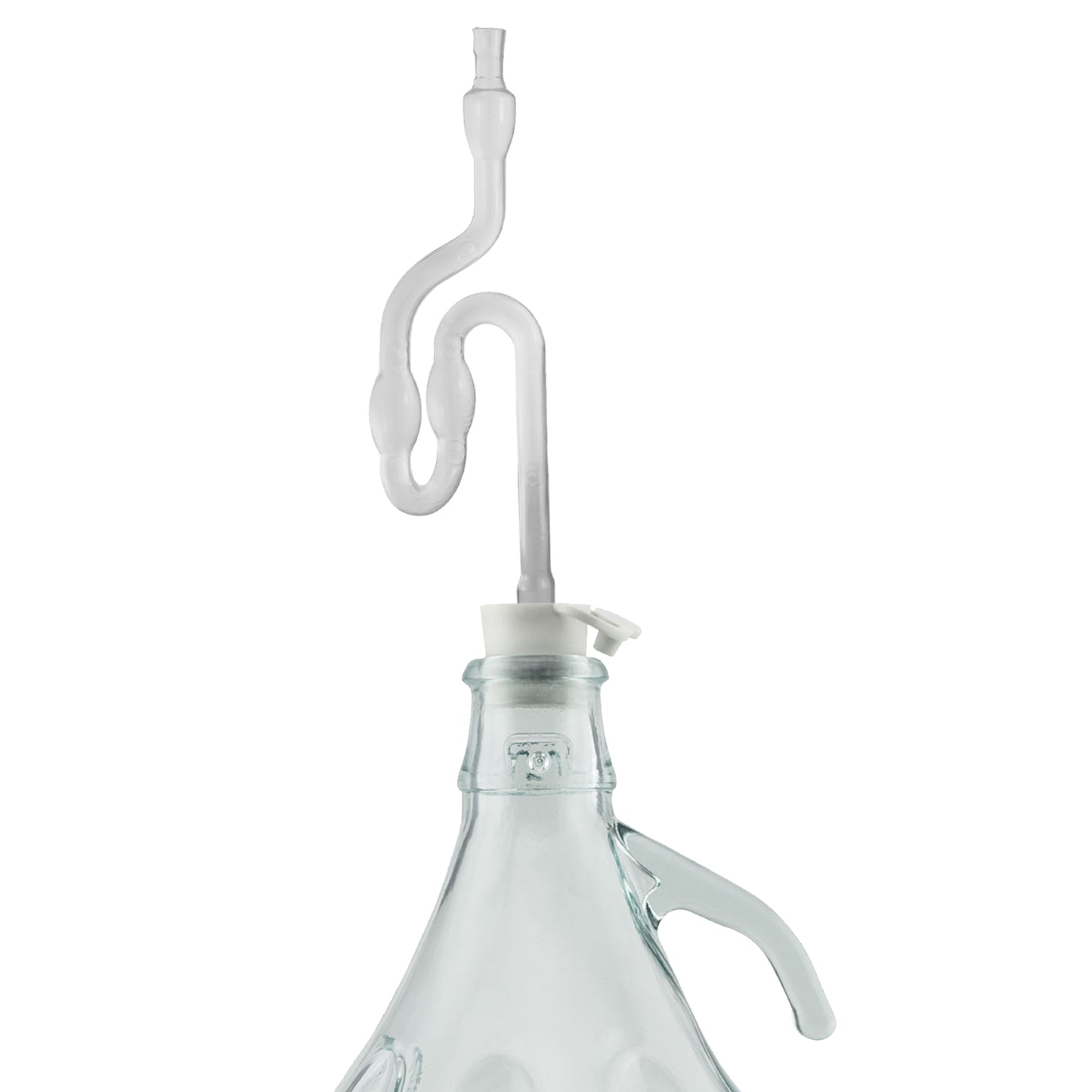 Glass Demijohn 5L 6 Pack Plain With Airlock, Bung & Tube