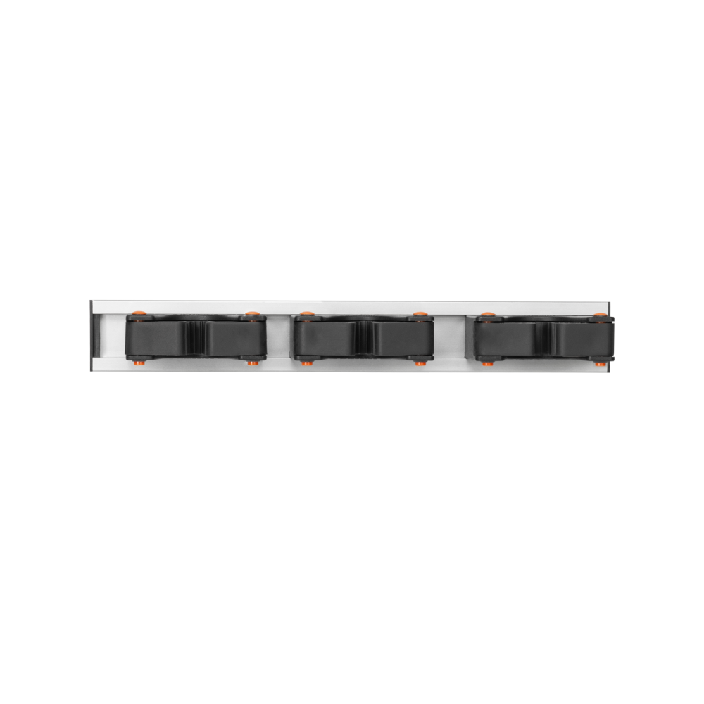 Wall Mount Tool Holder Rail – Gripper Design (3 Handles)