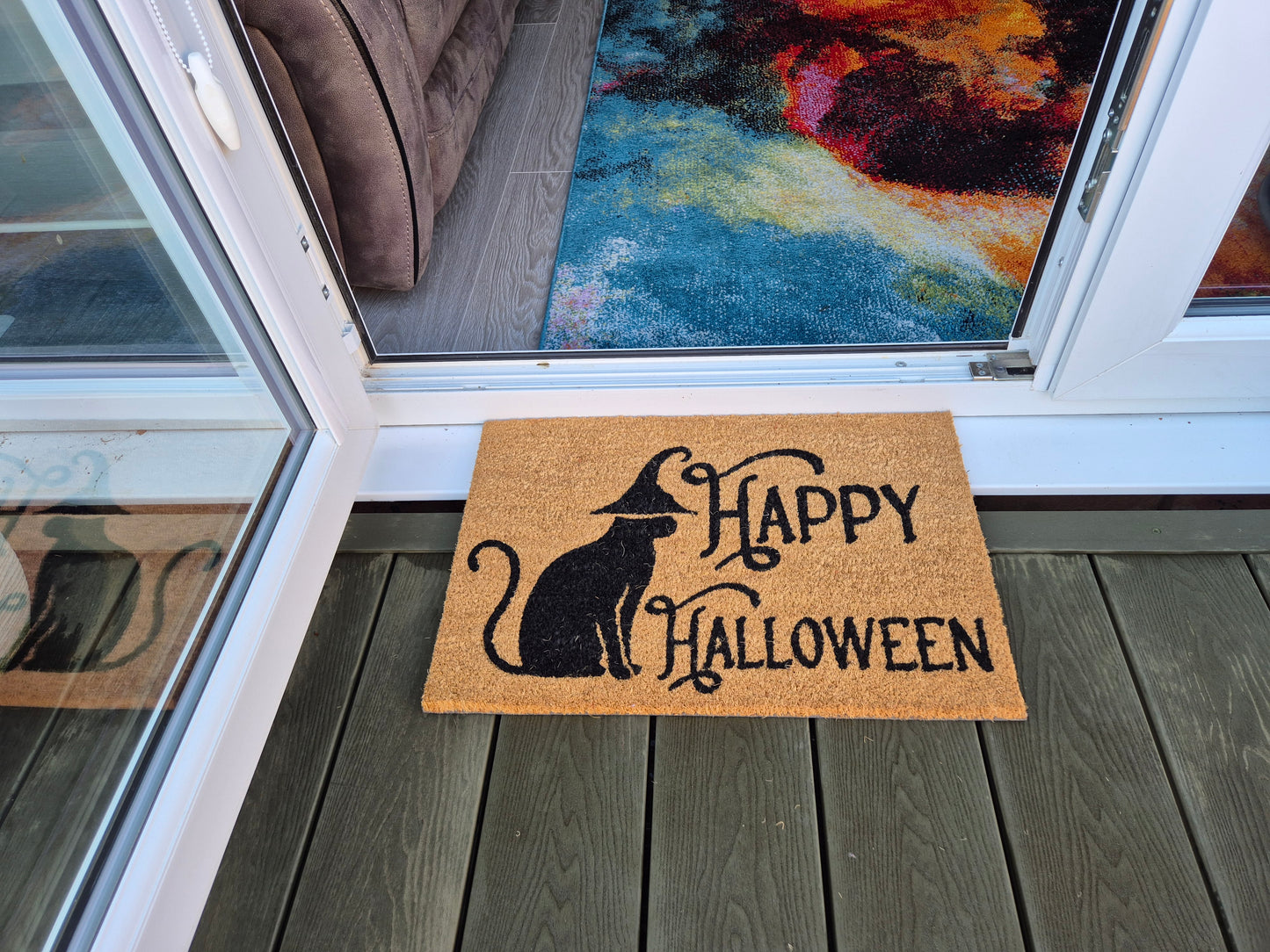 Doormat 60cm x 40cm - 'Happy Halloween'
