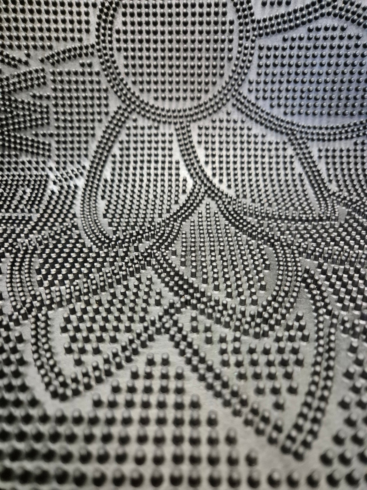 Rubber Doormat 60cm x 40cm - 'Welcome' (Flower)