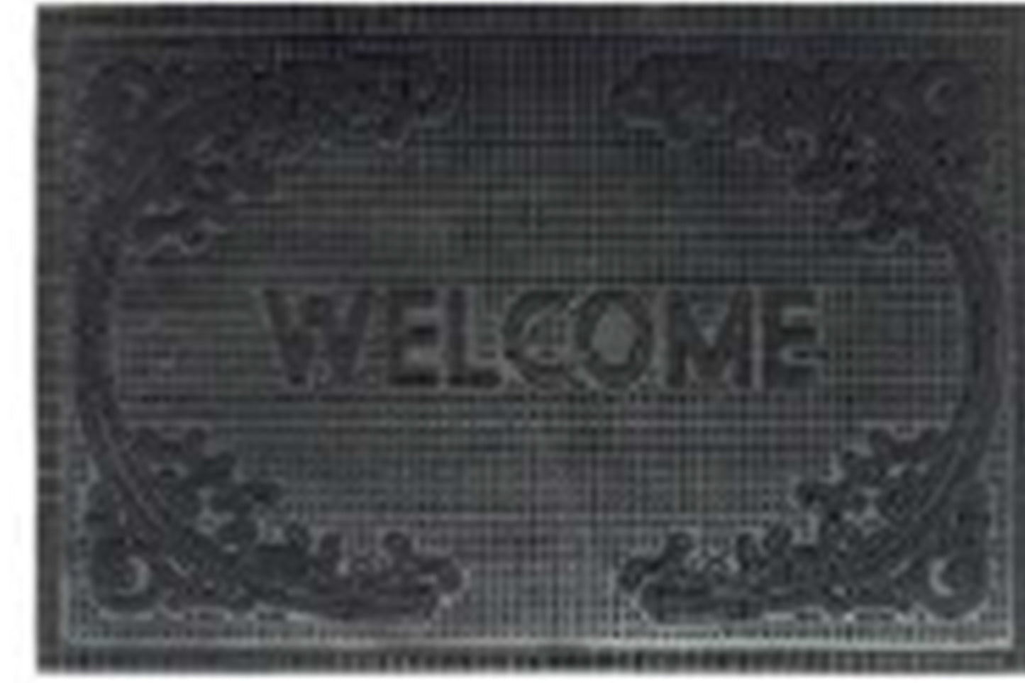 Rubber Doormat 60cm x 40cm - 'Welcome' (D2)