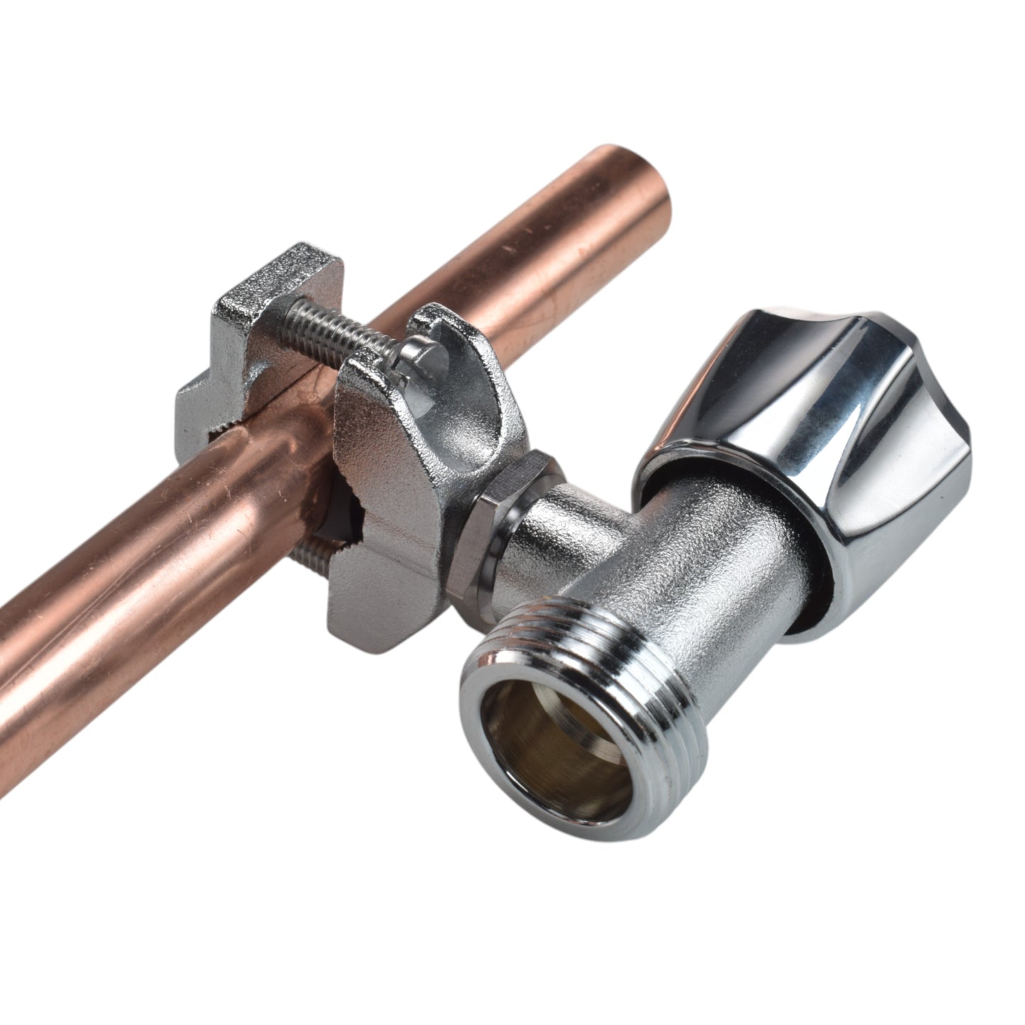 Brass Barbed Bib Tap FULL Connection Kit