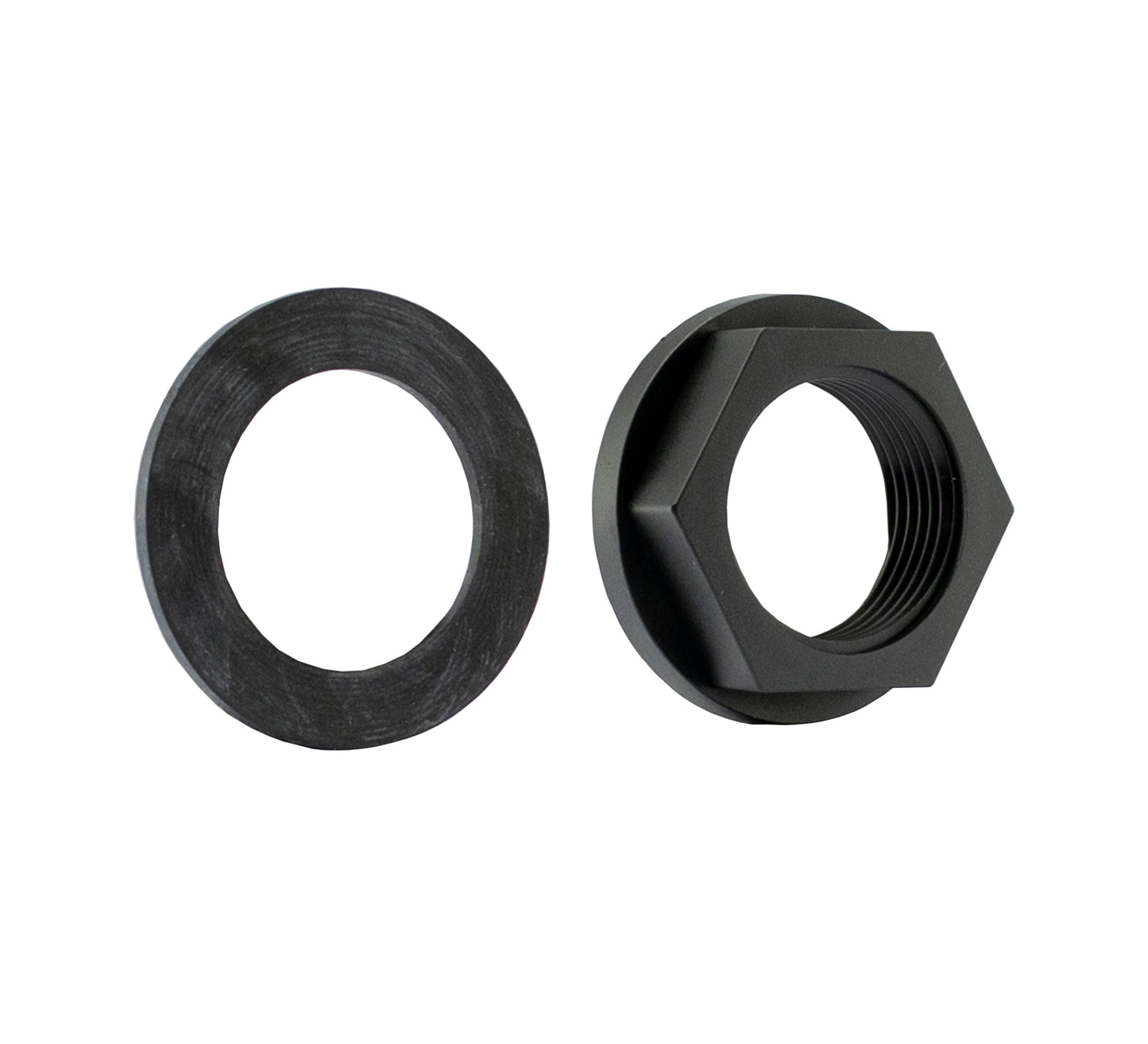 Nut and washer