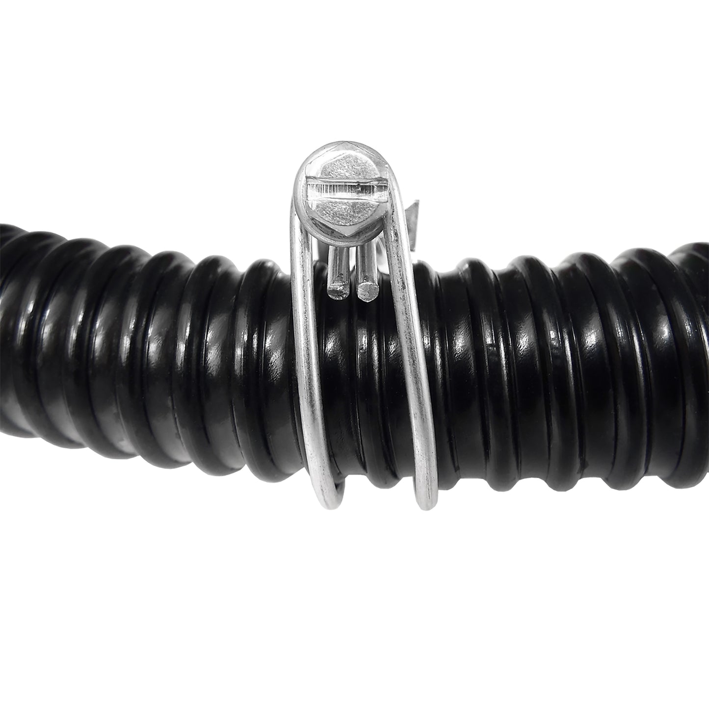 Double Wire Hose Clamp Galvanised 118mm-125mm