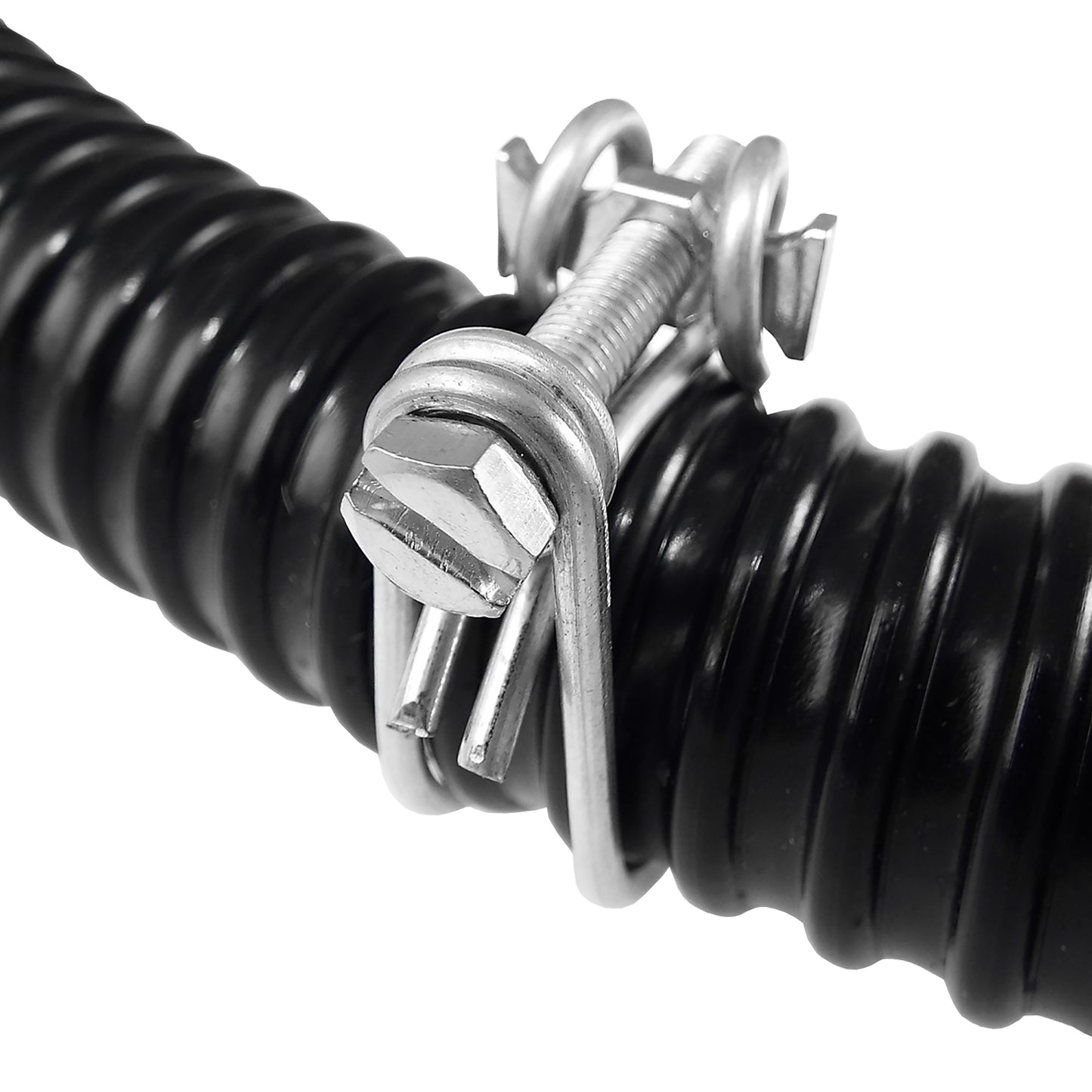 Double Wire Hose Clamp Galvanised 32mm-36mm