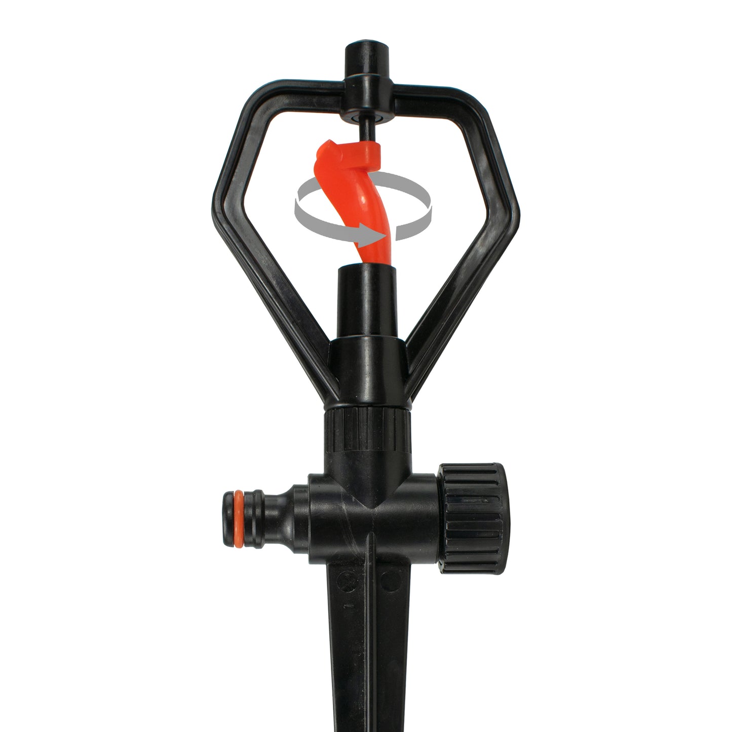 Rotary Butterfly Lawn Sprinkler on Spike Eco Line