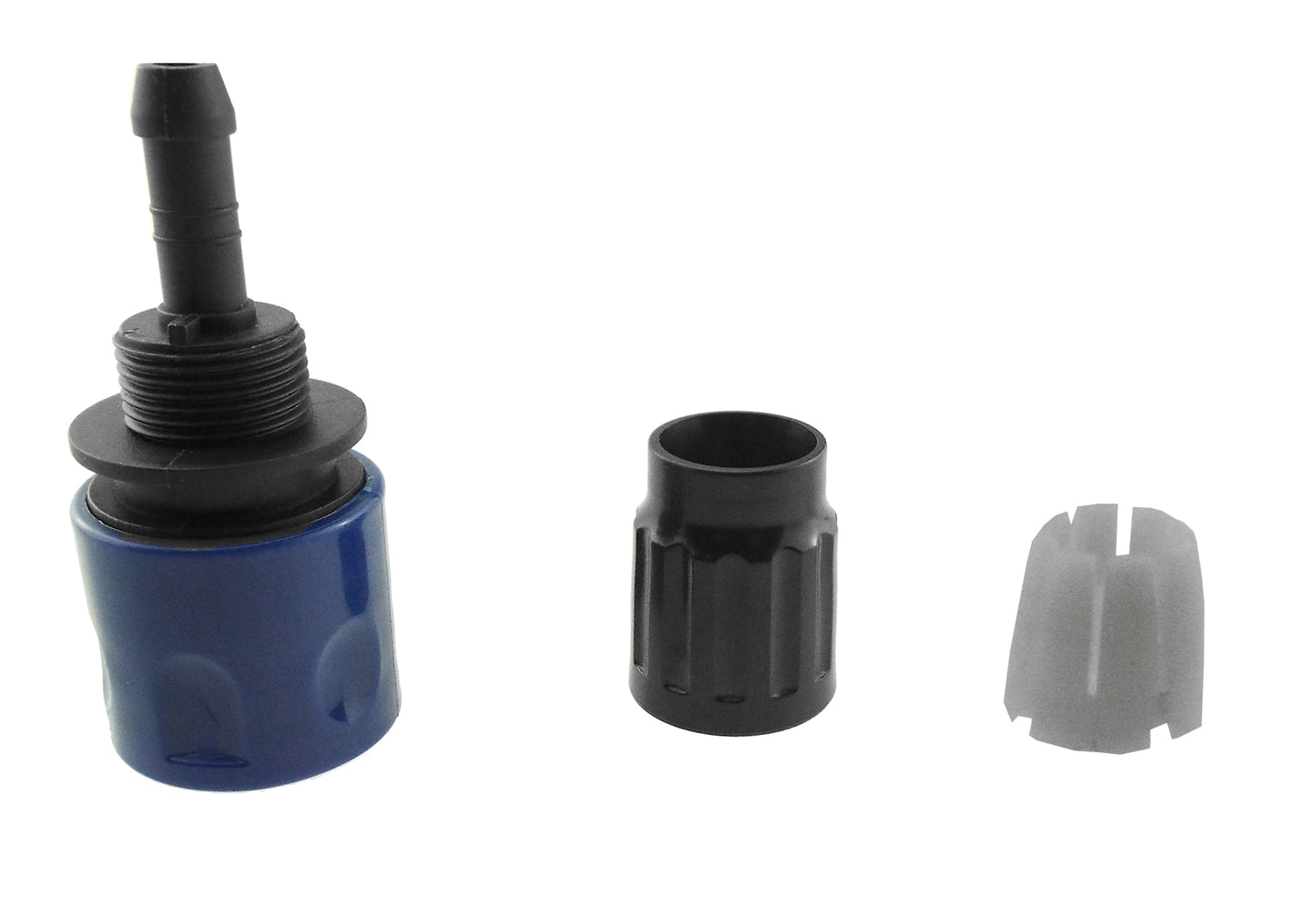 Expanding Hose Connector Blue