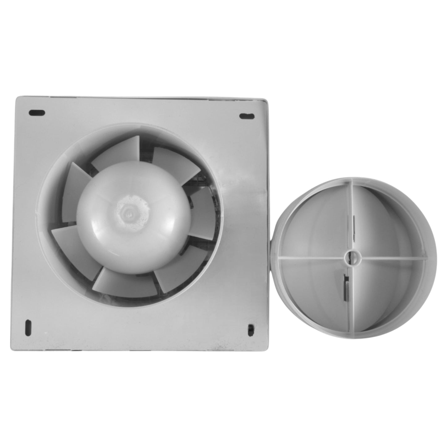 Through Wall Ventilation Kit – STYL Fan with Timer and Brown External Vent