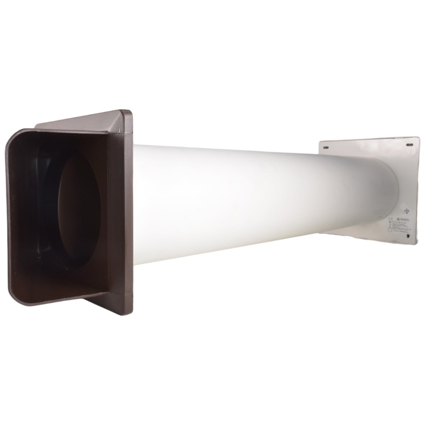 Through Wall Ventilation Kit – STYL Fan with Timer and Brown External Vent