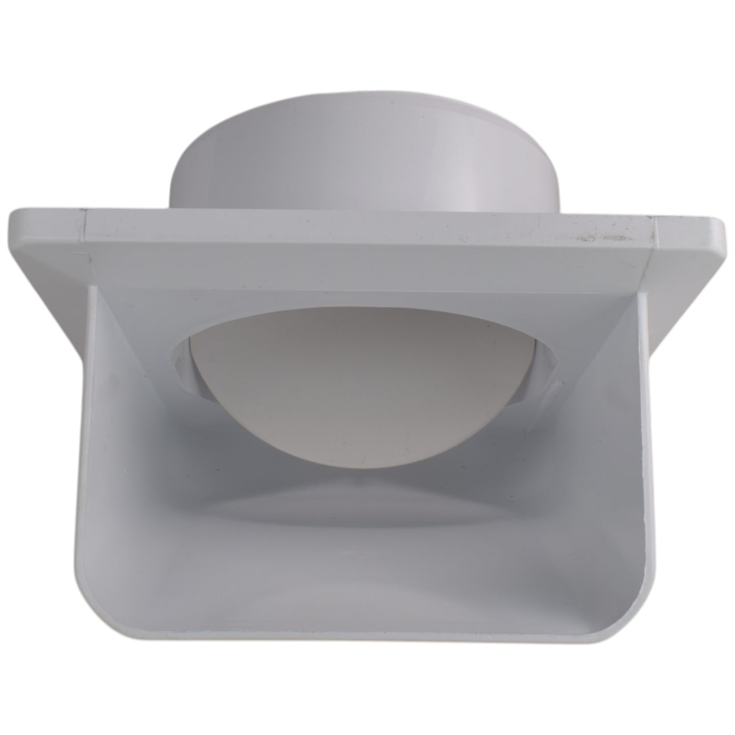 Through Wall Ventilation Kit – STYL Fan with Timer/Humidistat and White External Vent