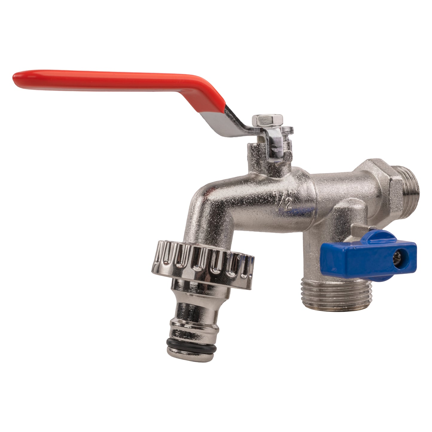 Double Garden Tap 1/2" BSPM Inlet