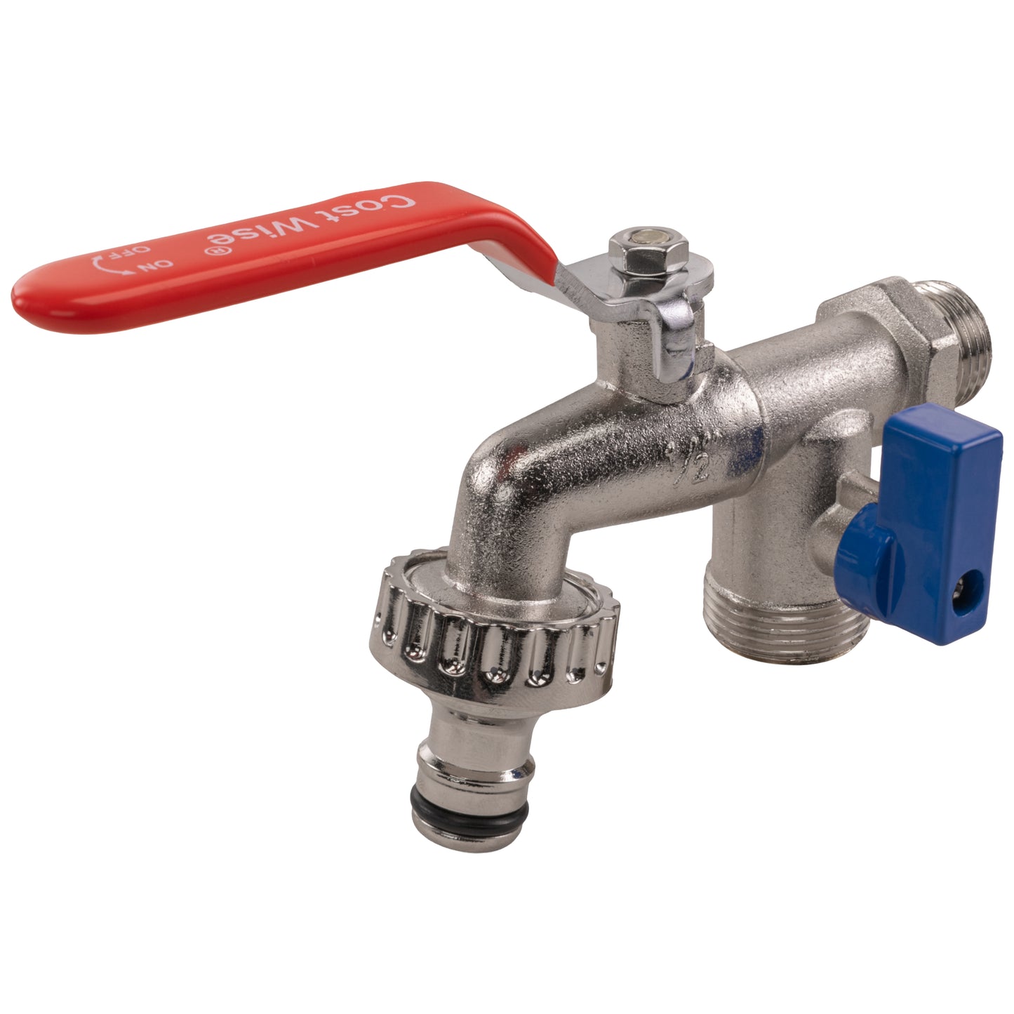 Double Garden Tap 1/2" BSPM Inlet