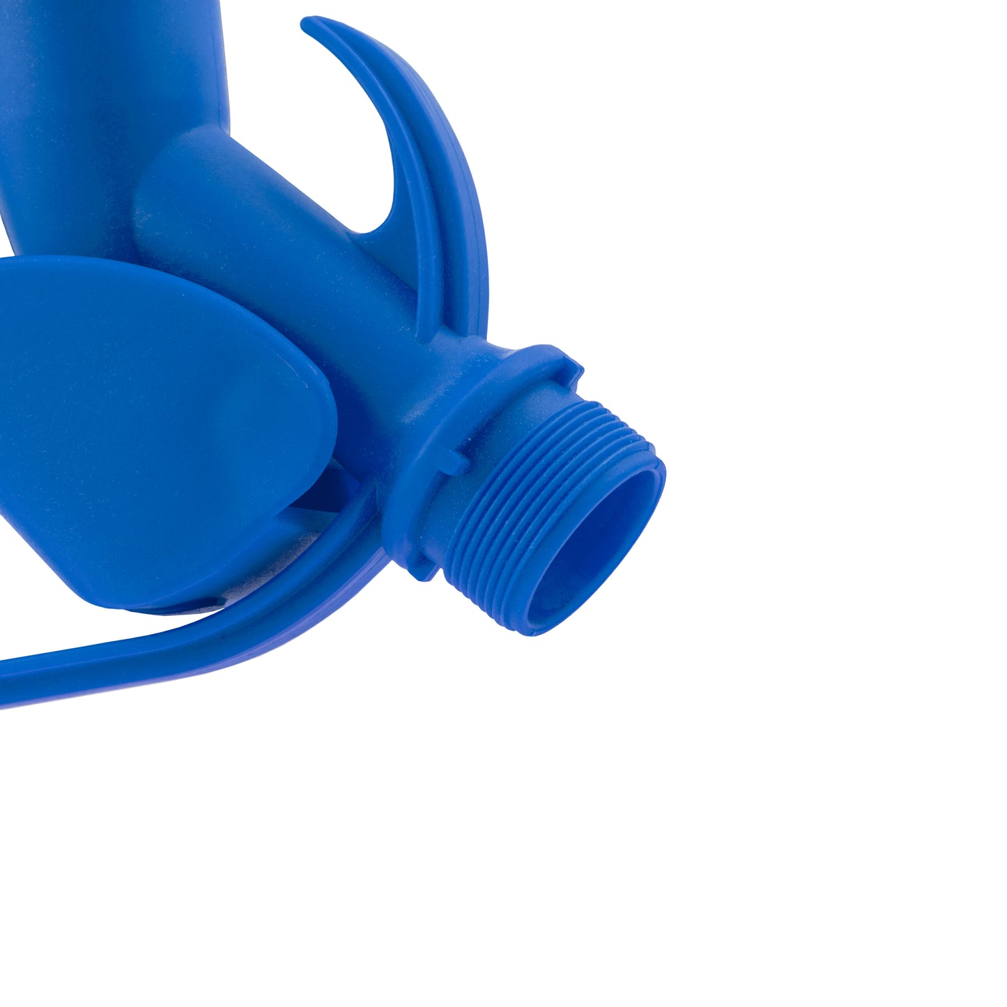 Fuel Gun Blue 3/4" Barb Inlet - Metal Outlet