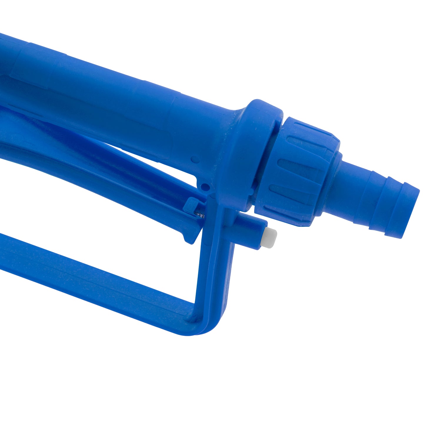 Fuel Gun Blue 3/4" Barb Inlet - Metal Outlet