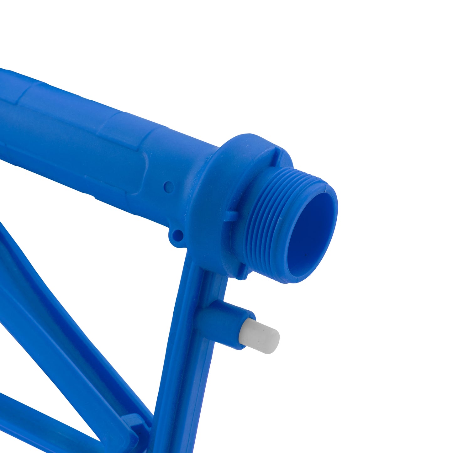 Fuel Gun Blue 3/4" Barb Inlet - Metal Outlet