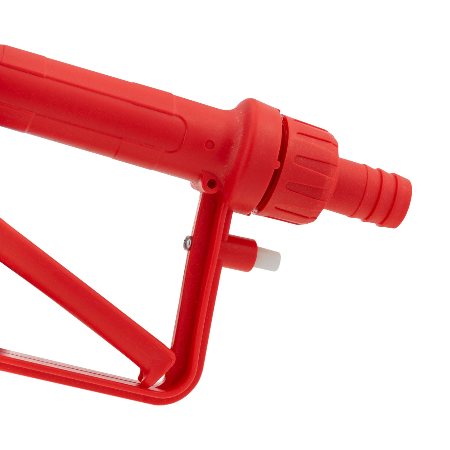 Fuel Gun Red 3/4" Barb Inlet - Metal Outlet