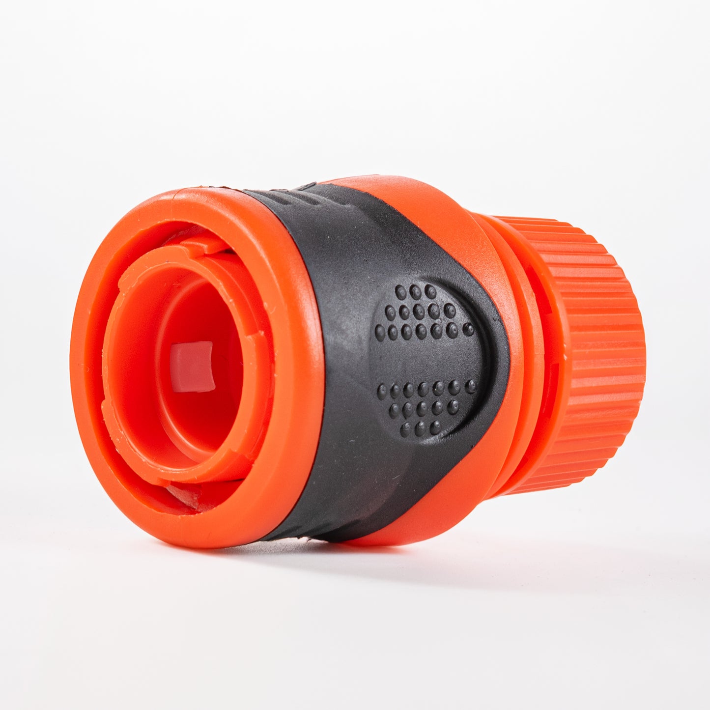 Premium Garden Hose Yellow with Orange Lock Connectors