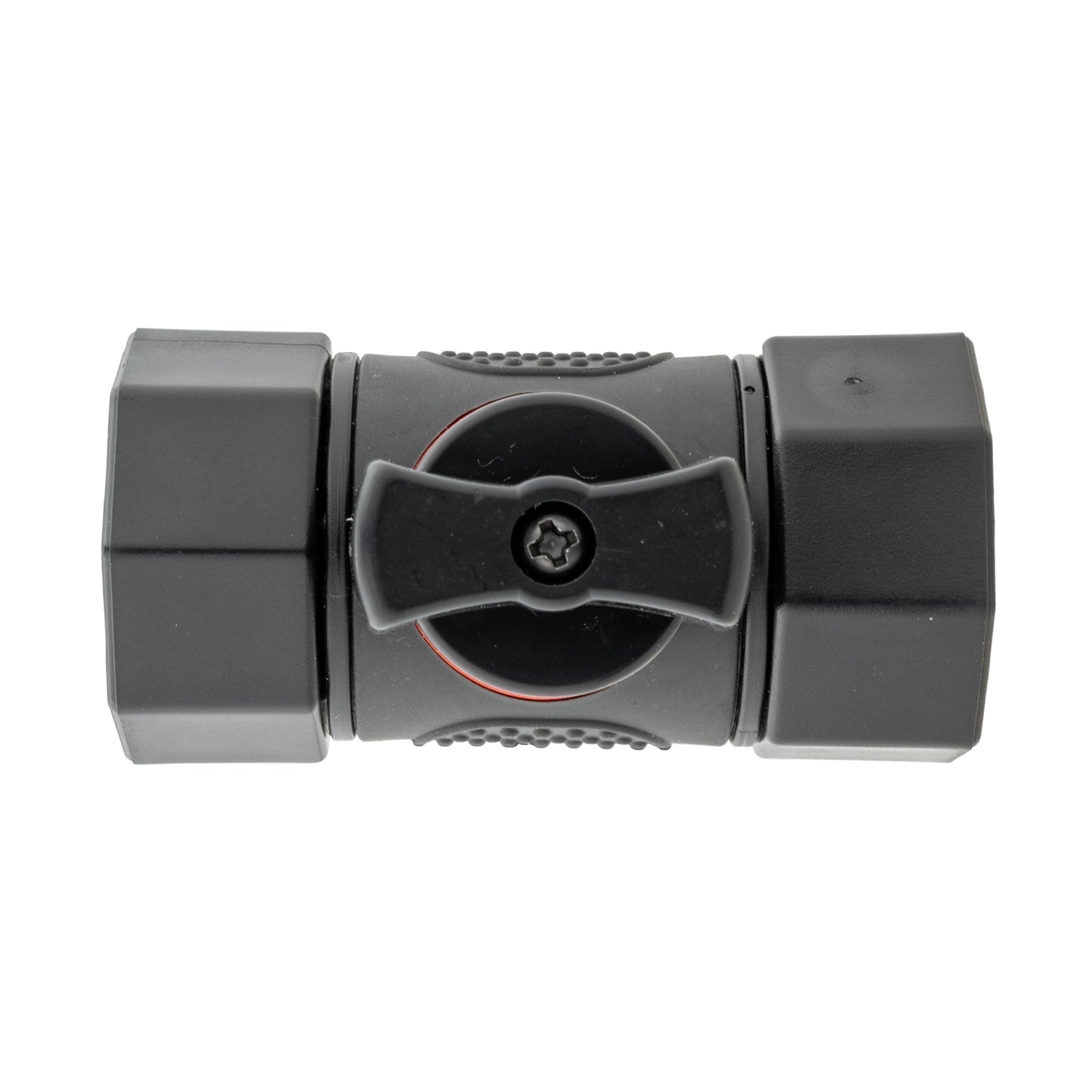 In Line Soft Touch Valve 3/4" BSPF Black