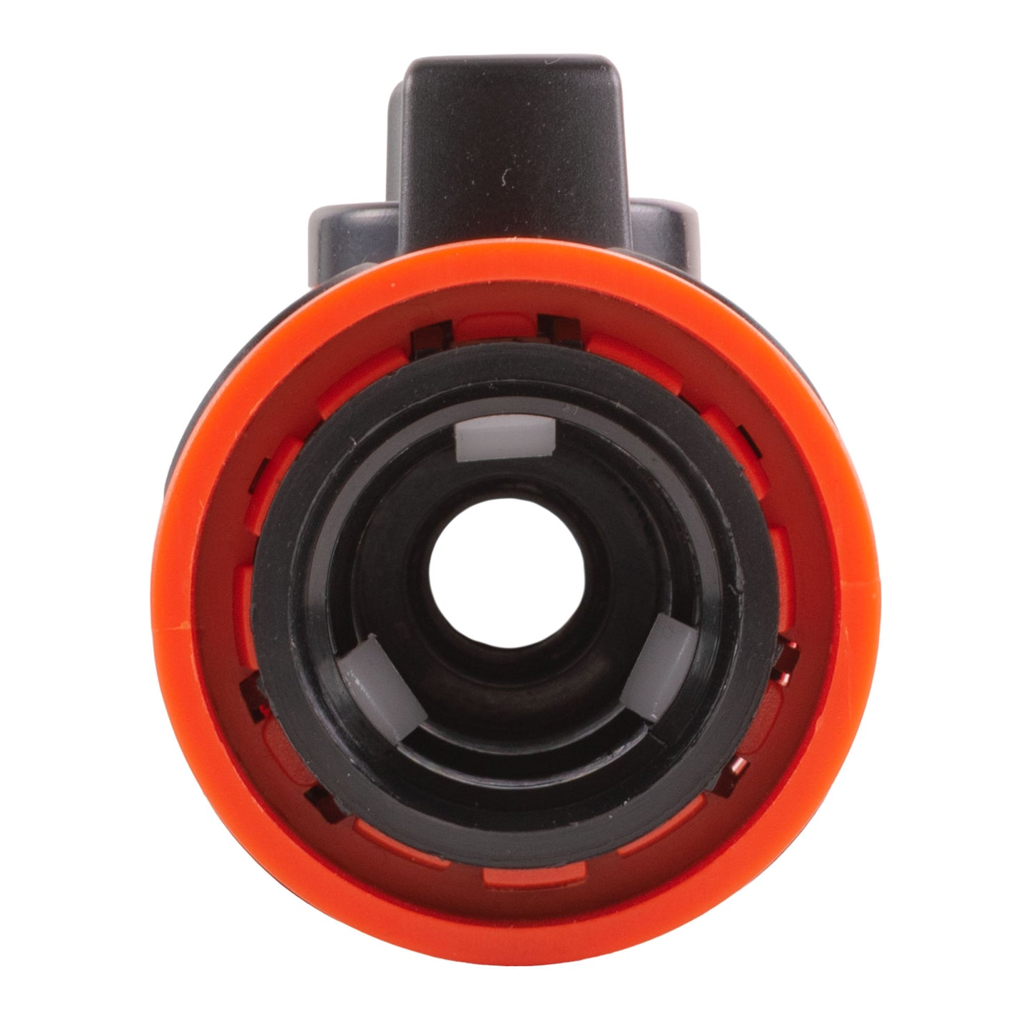 In Line Soft Touch Valve Snap-On Female Black