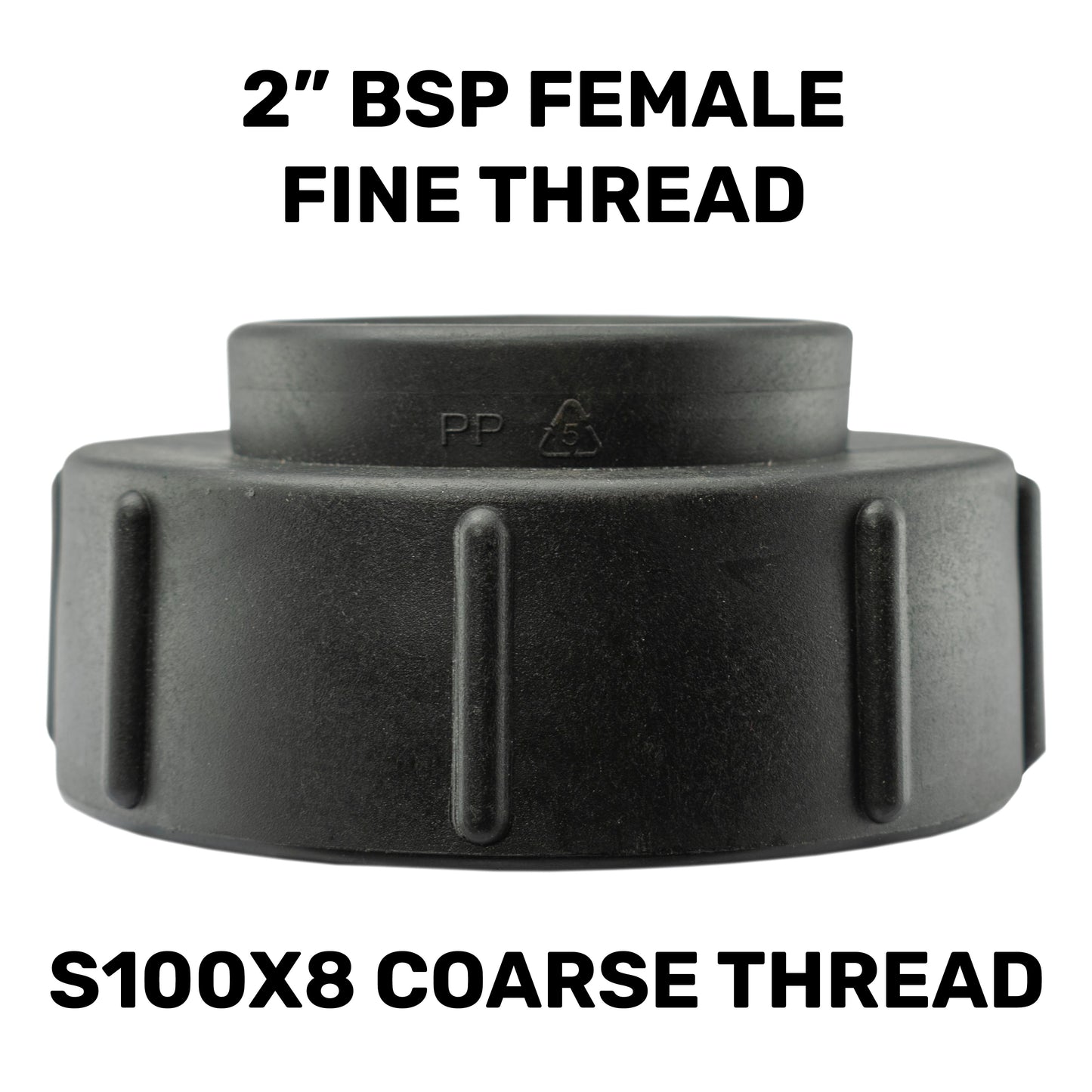 IBC S100X8 Adapter to 2"BSPF