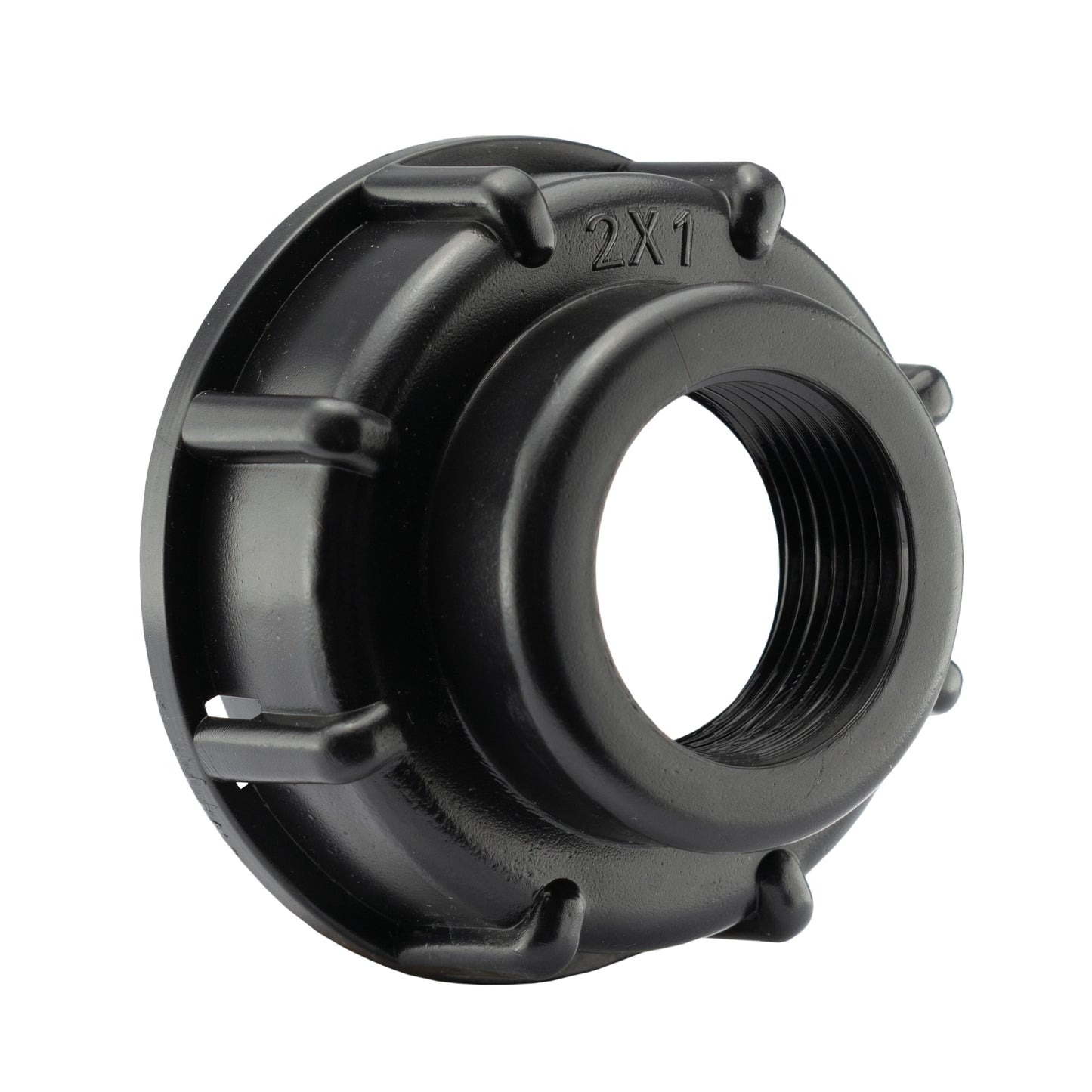 IBC 2” S60X6 Cap with 25mm MDPE Elbow