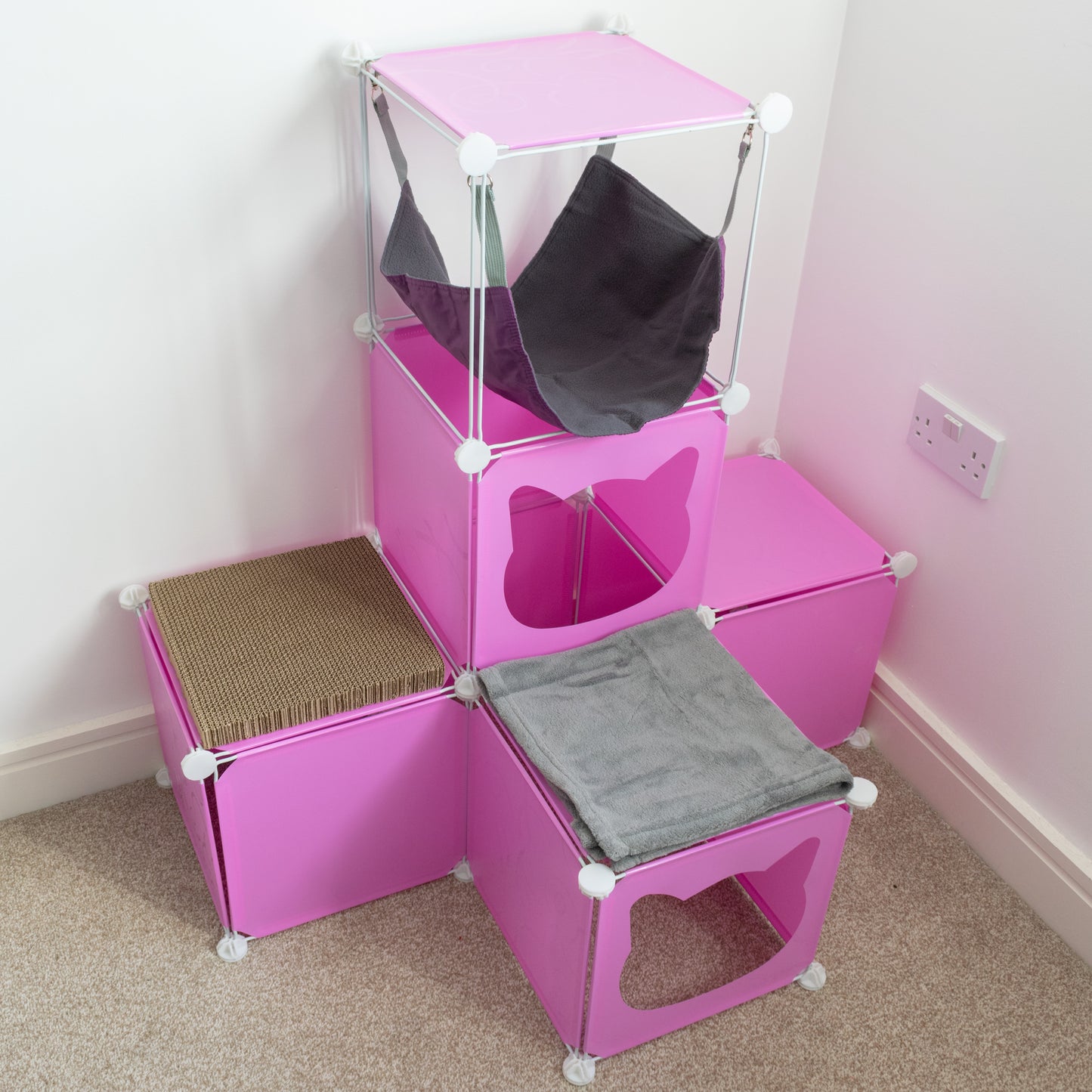 Kitty Cubby Cat Cube Play Tower MIDI