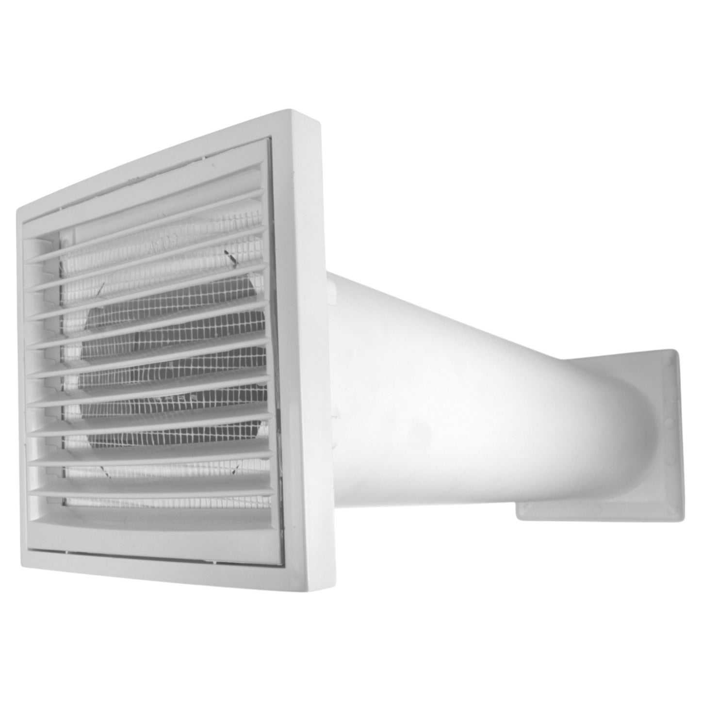 Through Wall Ventilation Kit Louvre Vent VC-KR0153 with Graphite External Vent