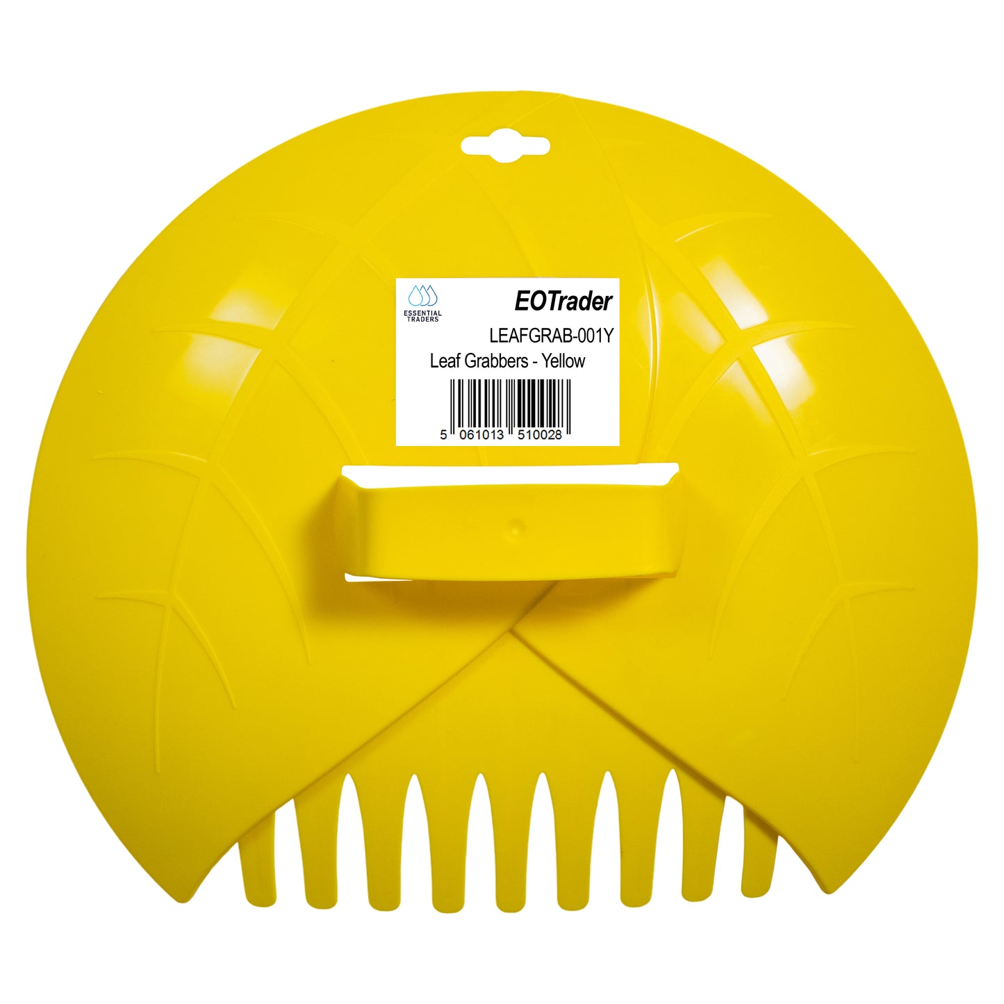 Leaf Grab Garden Cleaning Scoops, Yellow