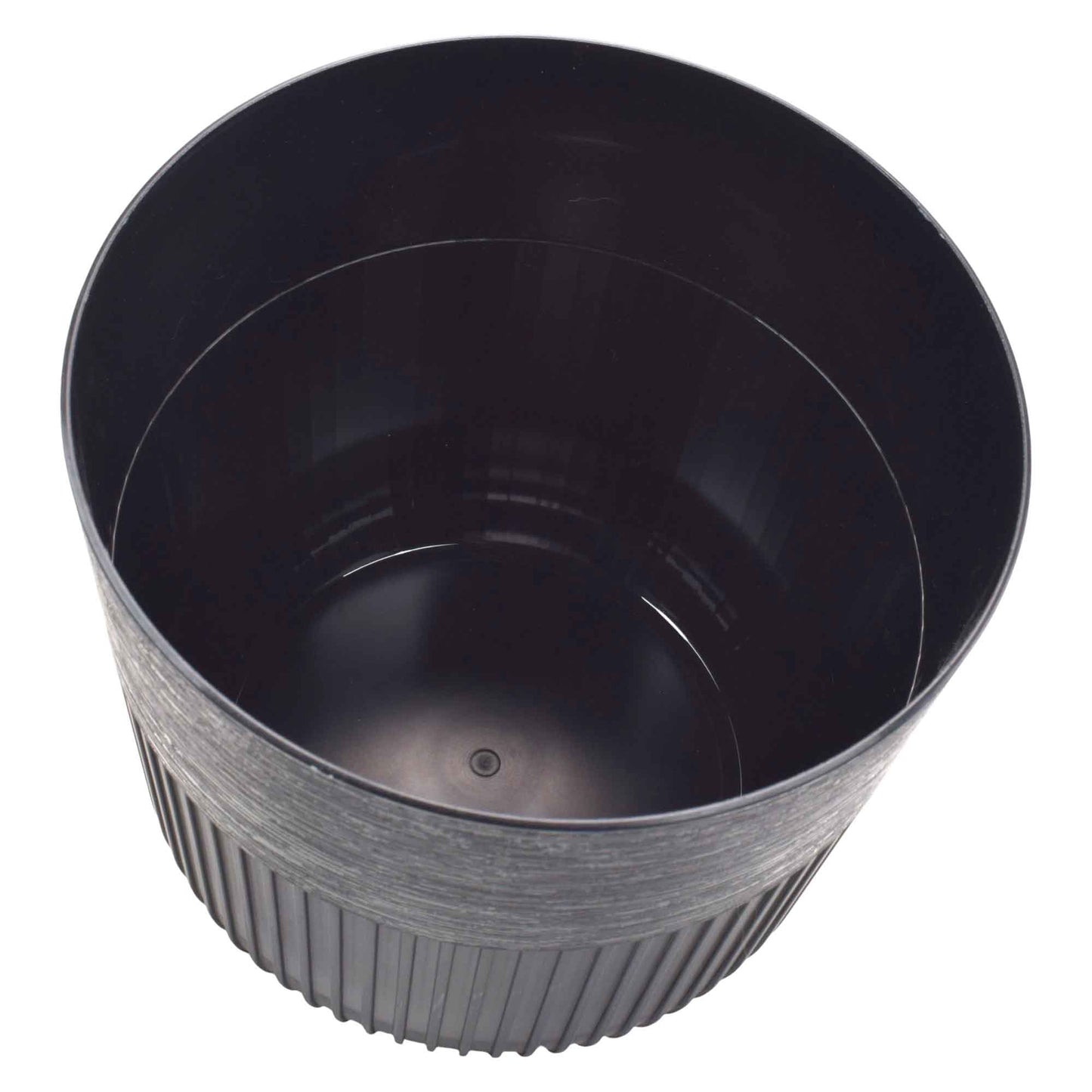 Luca Pot without Hole 190mm Deep Black