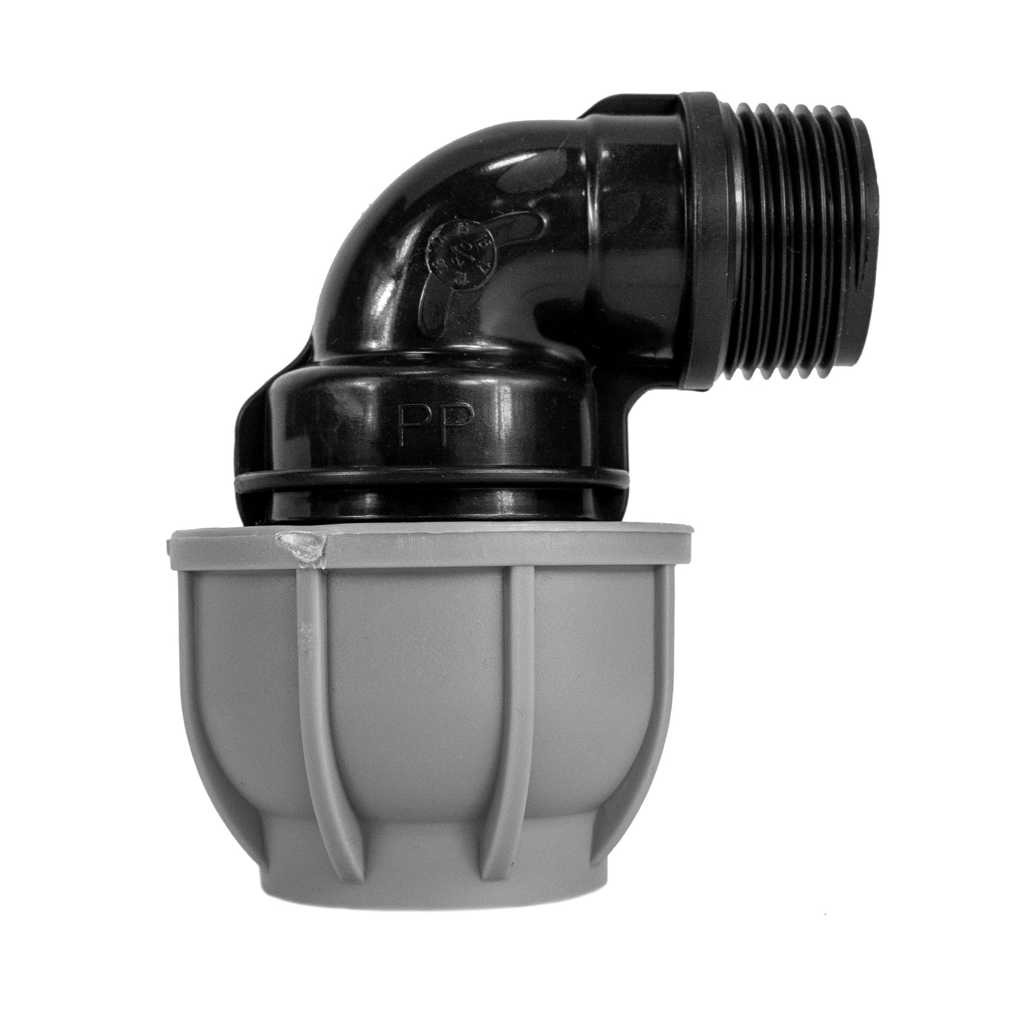 IBC 6-inch Cap Kit with 20mm MDPE Elbow