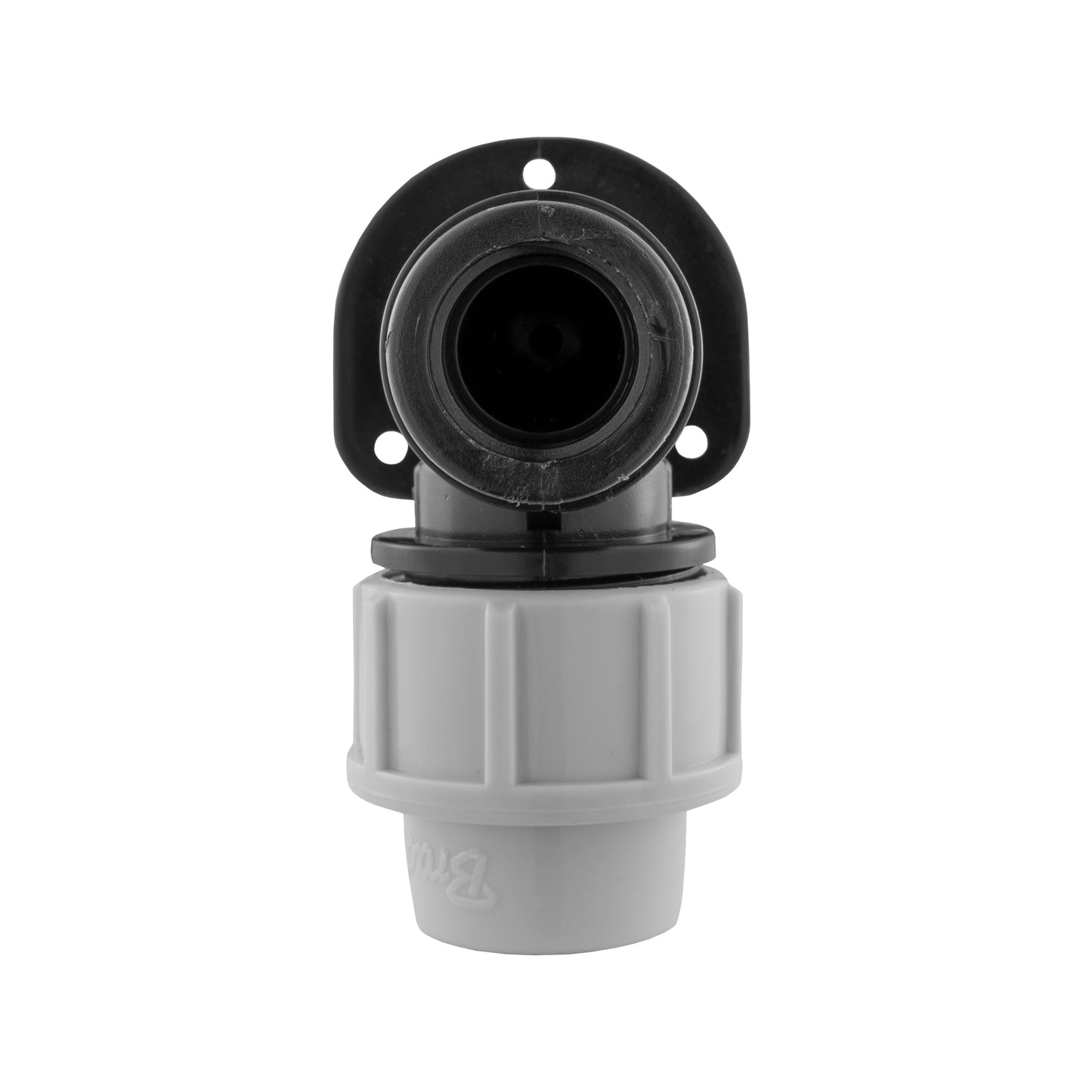 Wall Flange Kit 20mm MDPE - Lever Valve & Snap On