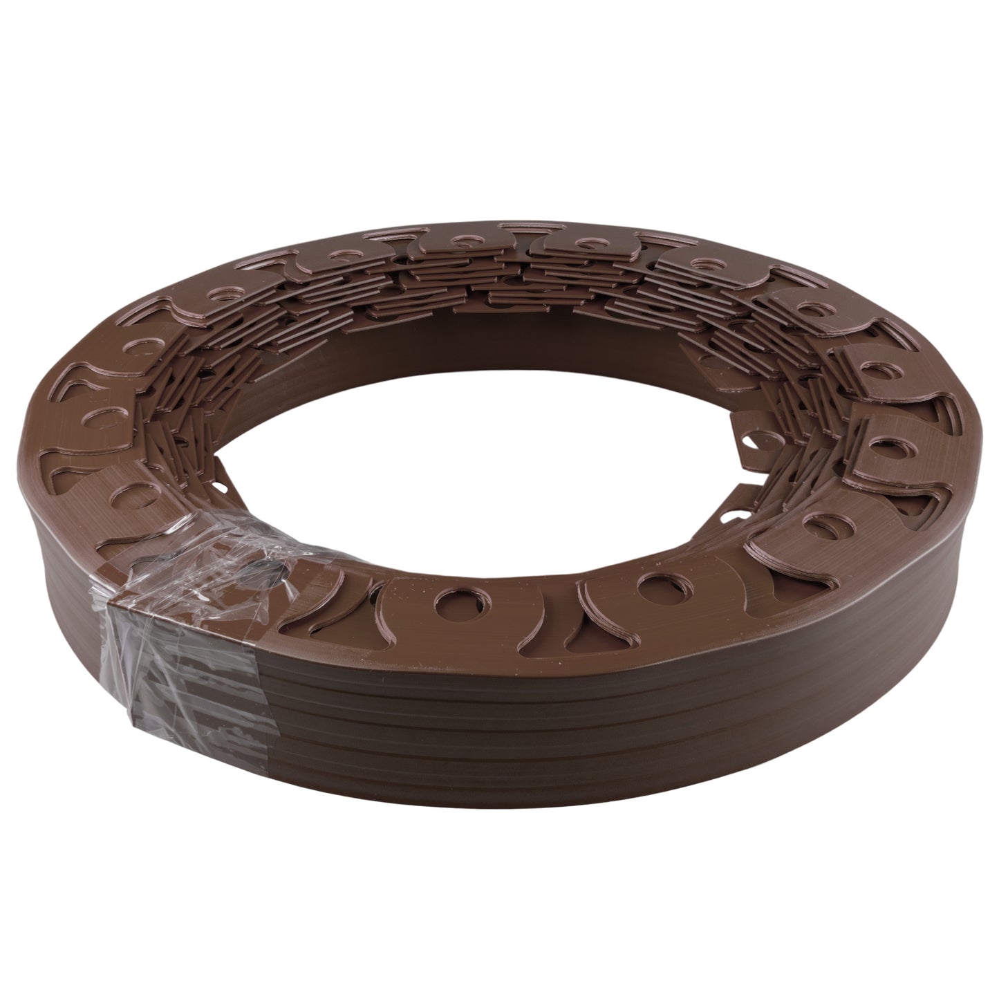Lawn Border Set, Easy Border 40mm Brown 10m with Pegs