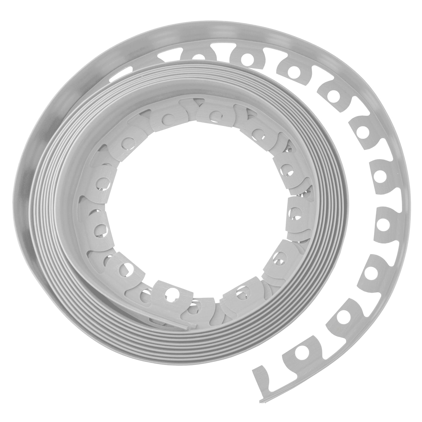 Lawn Border Set, Easy Border 40mm Light Gray 10m with Pegs