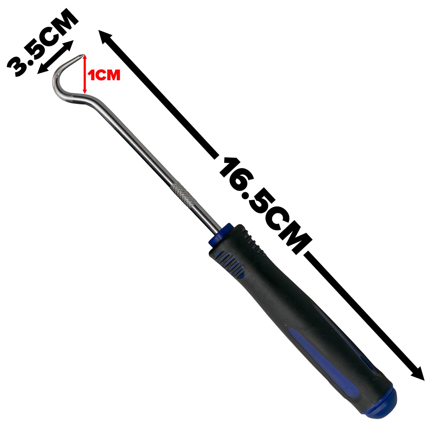 Weed Control Membrane Pegs Buffer Washer, 6"/150mm, Blue