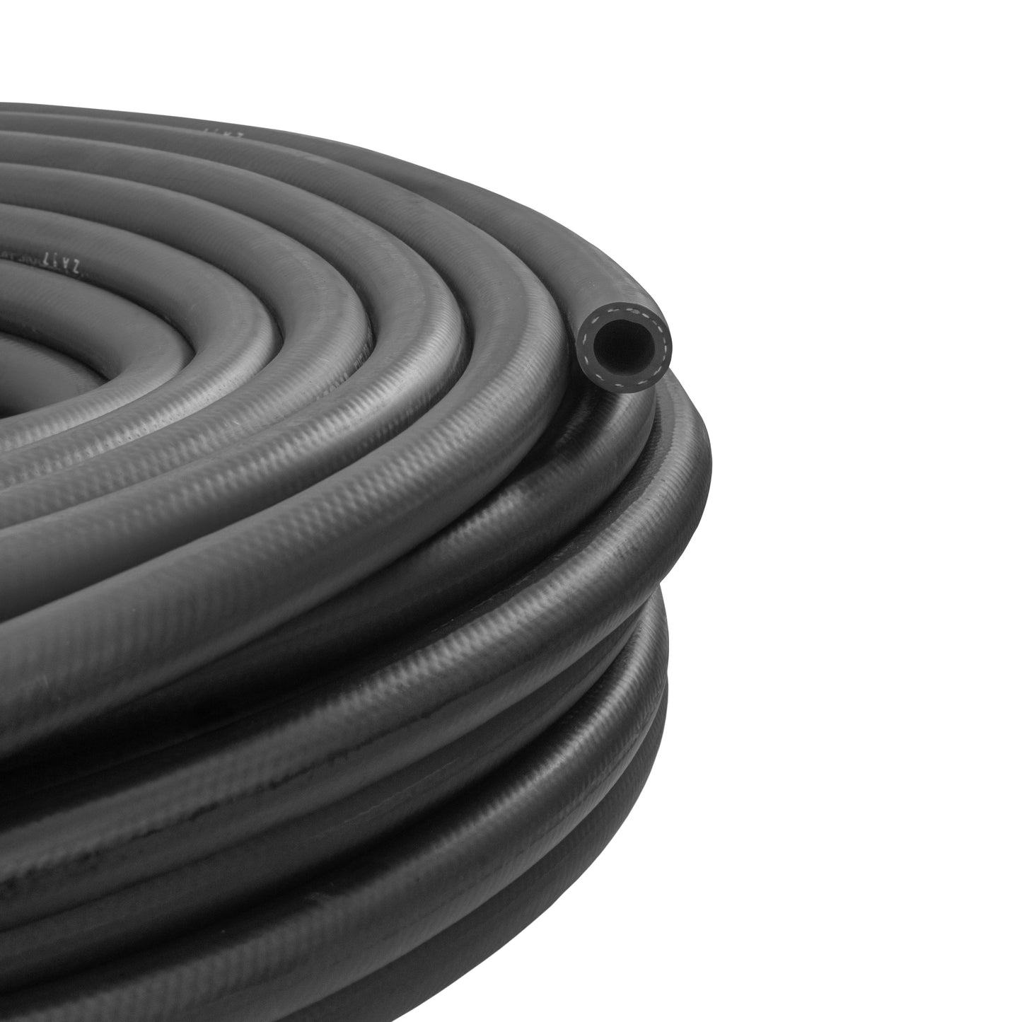 Rubber 12.7mm Braided Fuel, Oil Hose SAE J30 R6