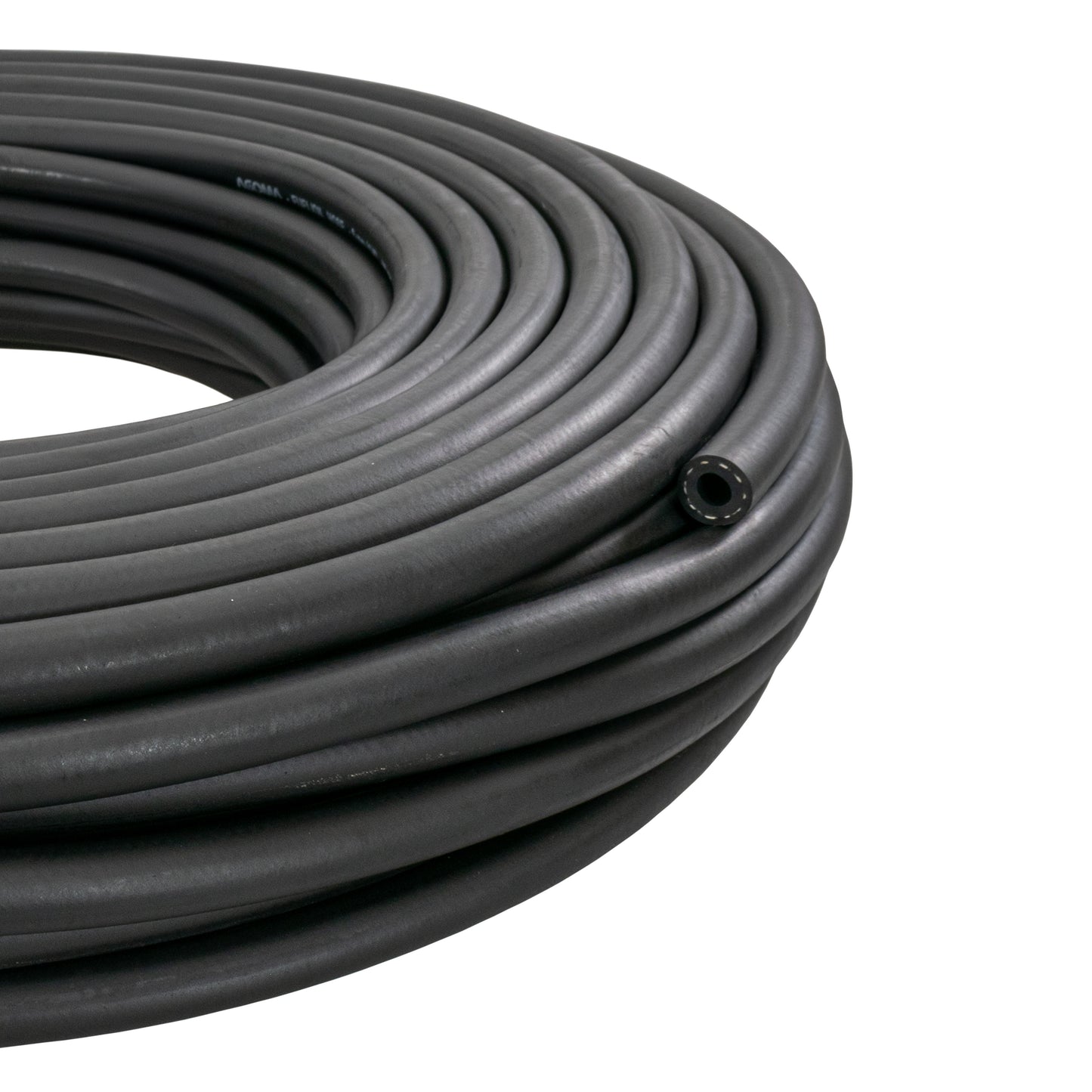 Rubber 3.2mm Braided Fuel, Oil Hose SAE J30 R6
