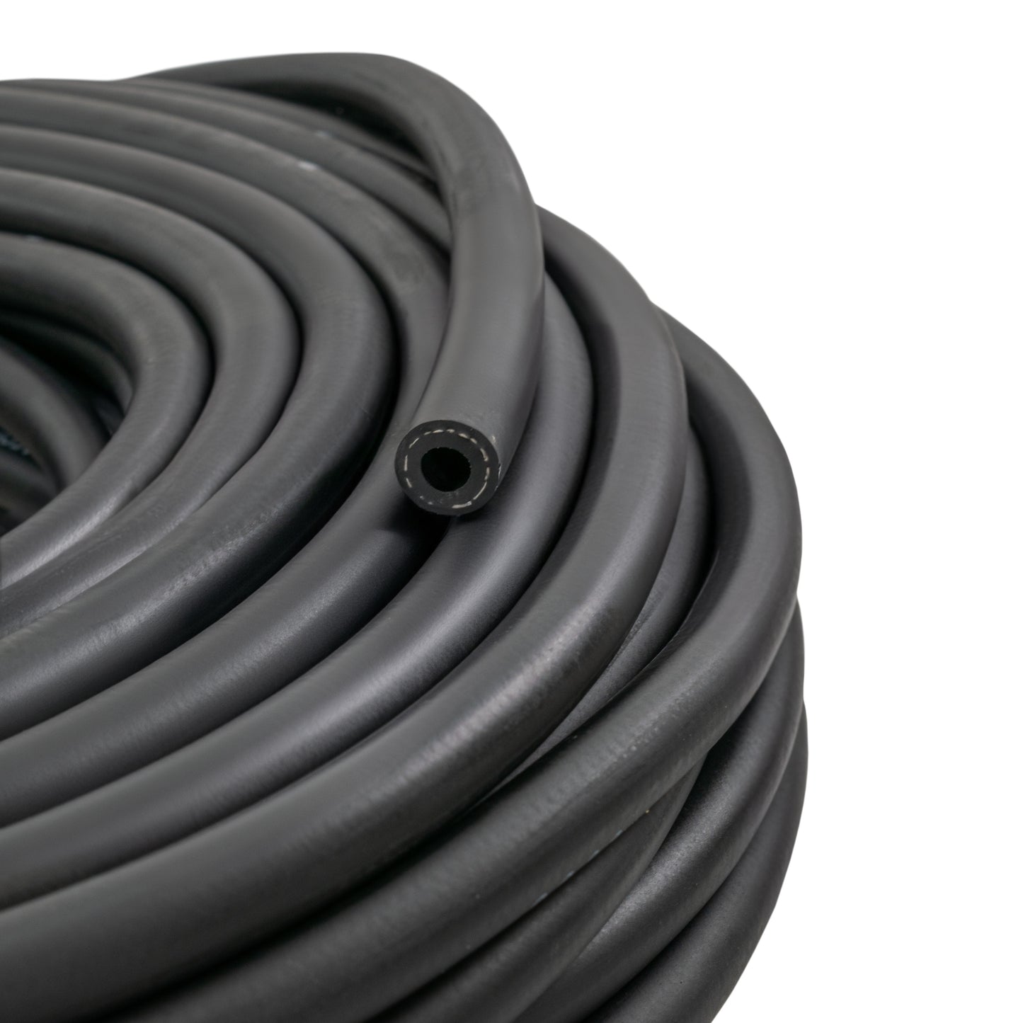 Rubber 8mm Braided Fuel, Oil Hose SAE J30 R6