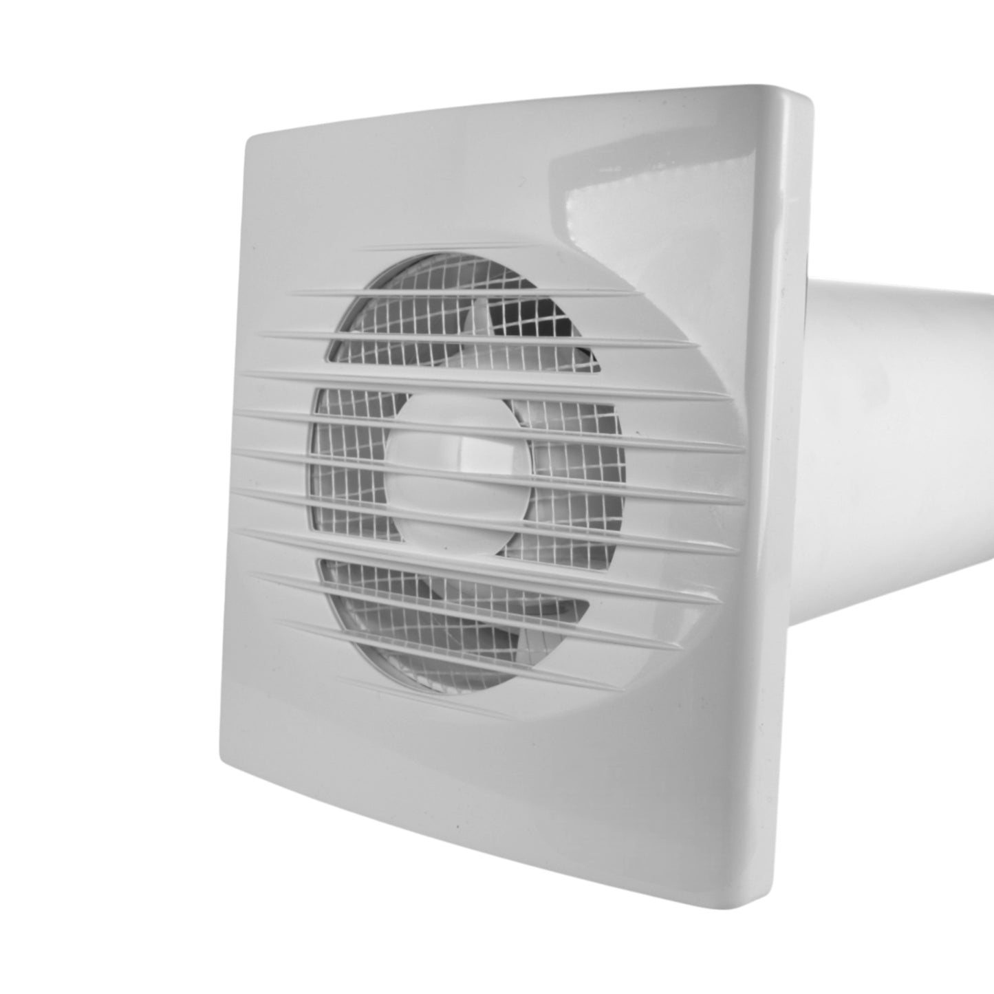 Through Wall Ventilation Kit RICO Standard Fan with Brown External Vent