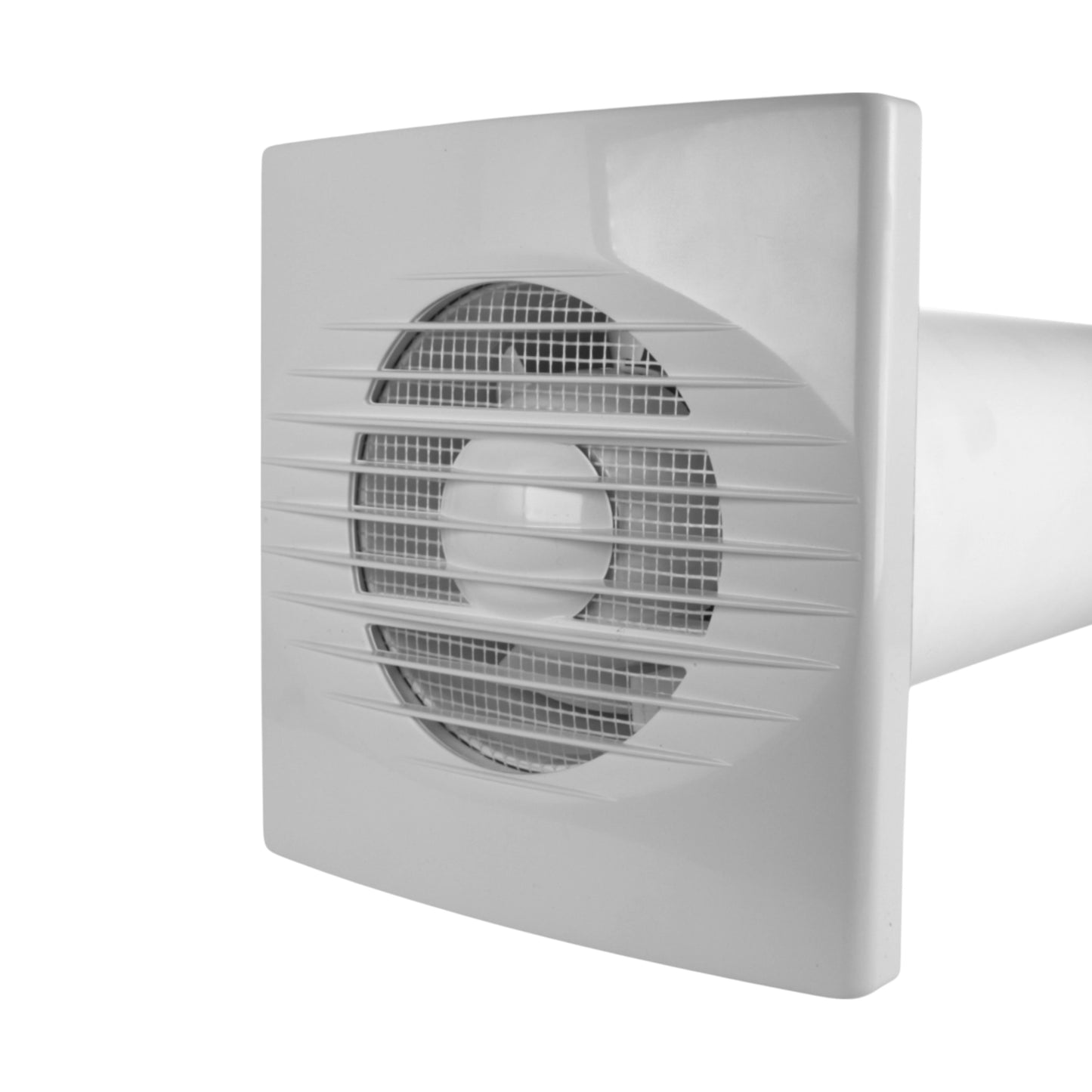Through Wall Ventilation Kit RICO Standard Fan with Brown External Vent