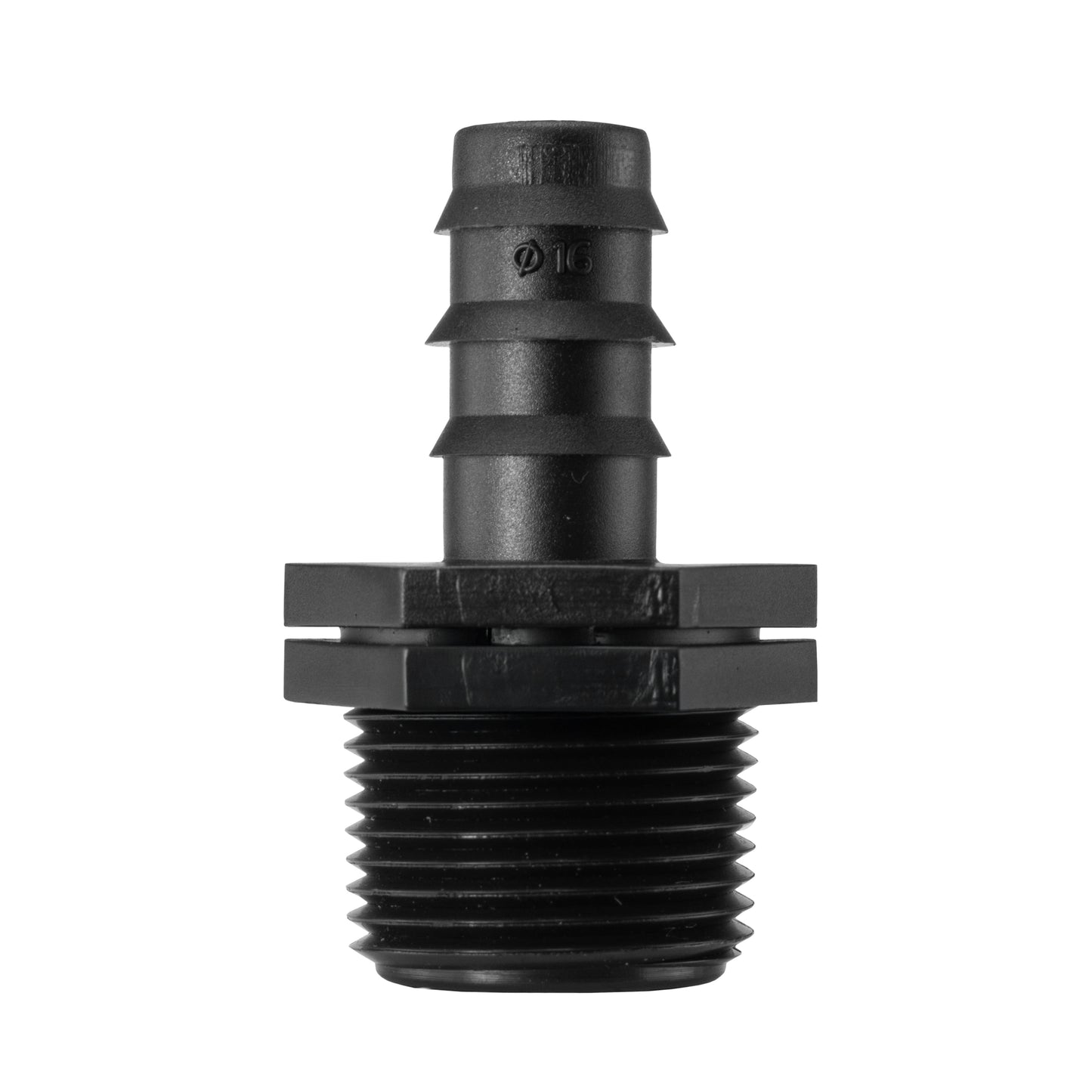 IBC 2” S60X6 Cap with Lever Valve and 16mm Barbed Straight