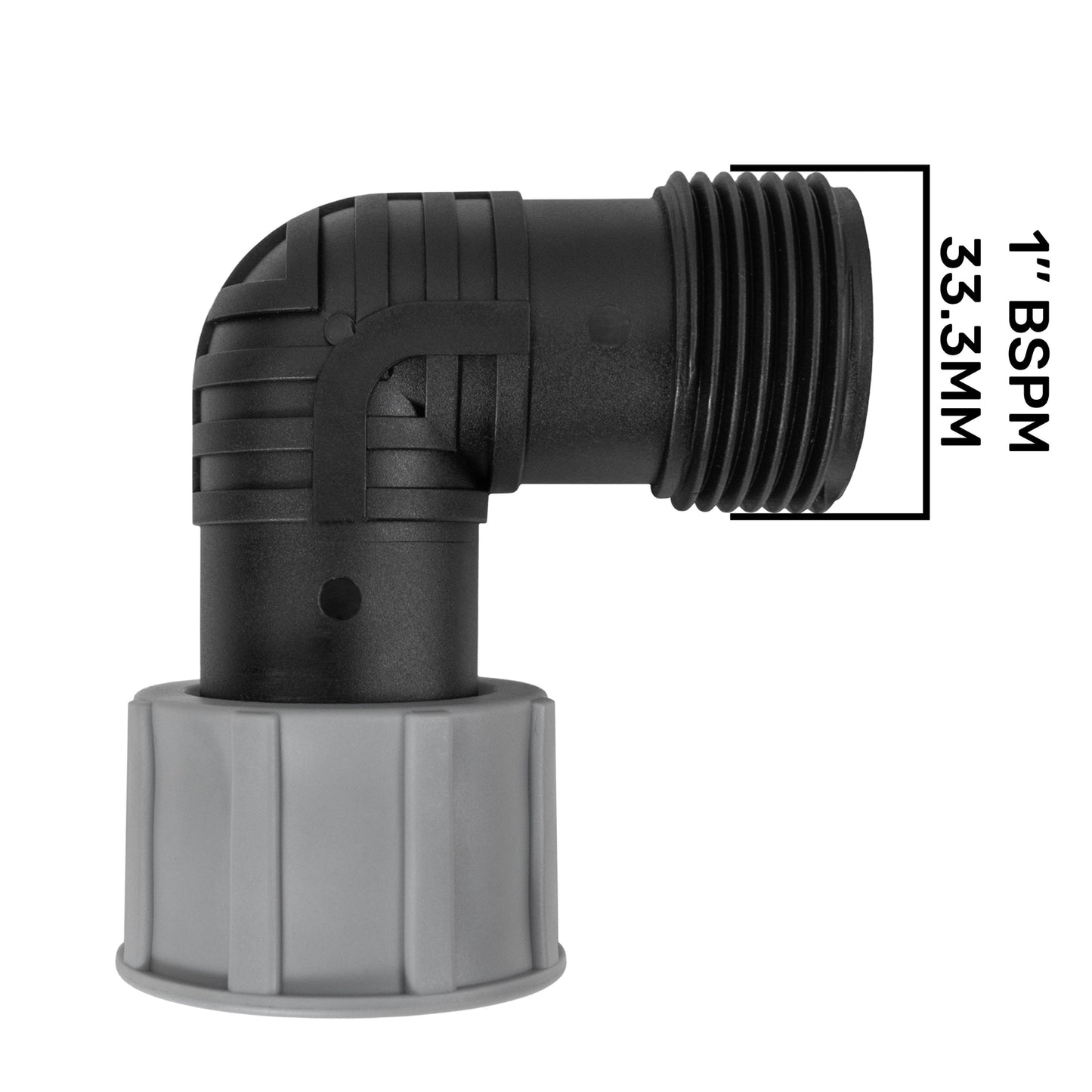 Swivel Elbow 1" BSP Male Female