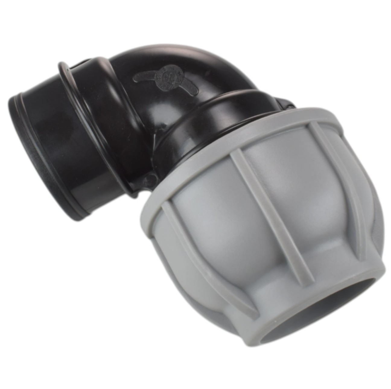 MDPE Elbow 50mm - 1.5" BSPF