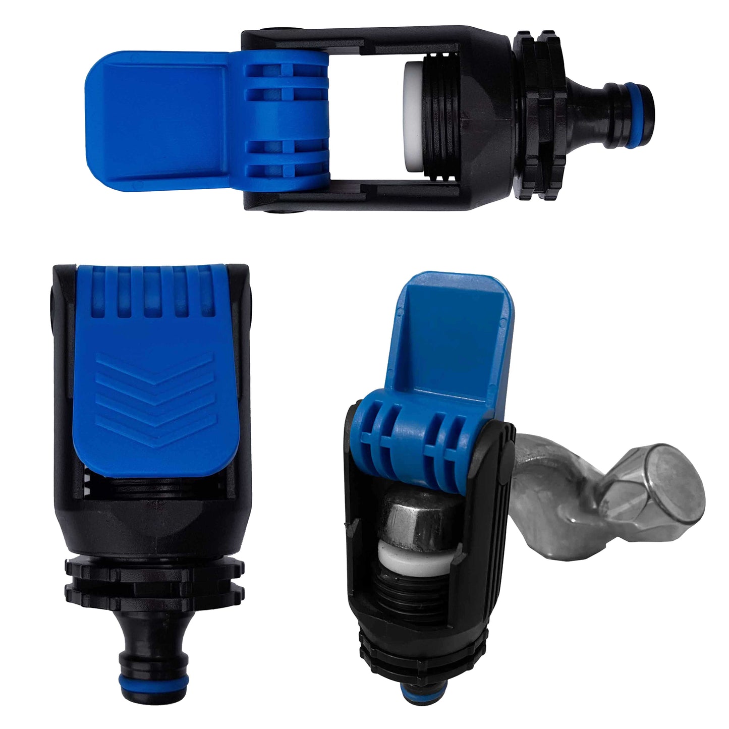 G/TAPCONKITCHEN001BLUE - KITCHEN TAP ADAPTER BLUE